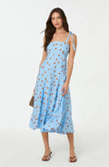 Lilliana Polka Dot Midi Dress