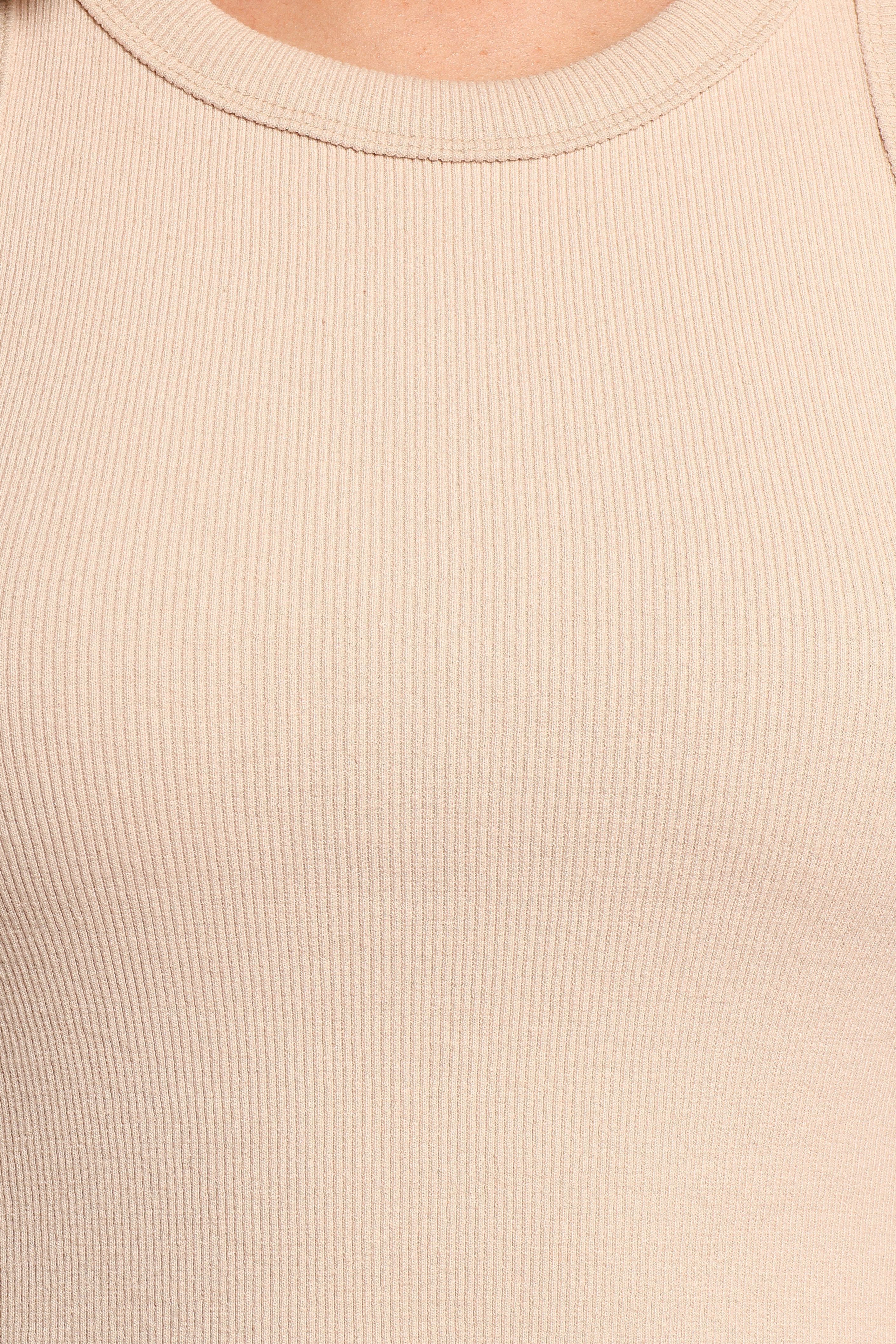 Amira Midi Dress - Taupe