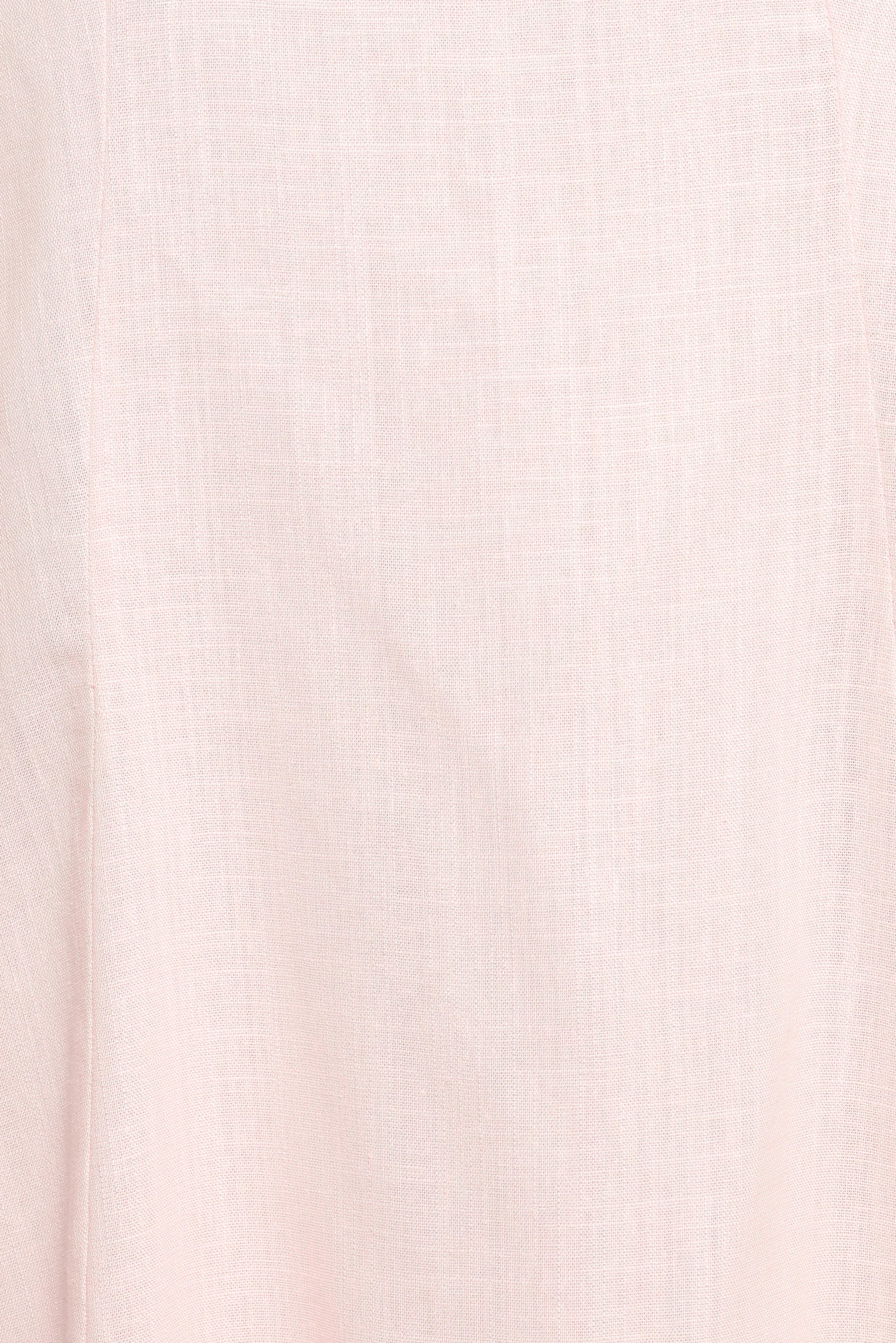 Bethany Strapless Midi Dress - Rosewater