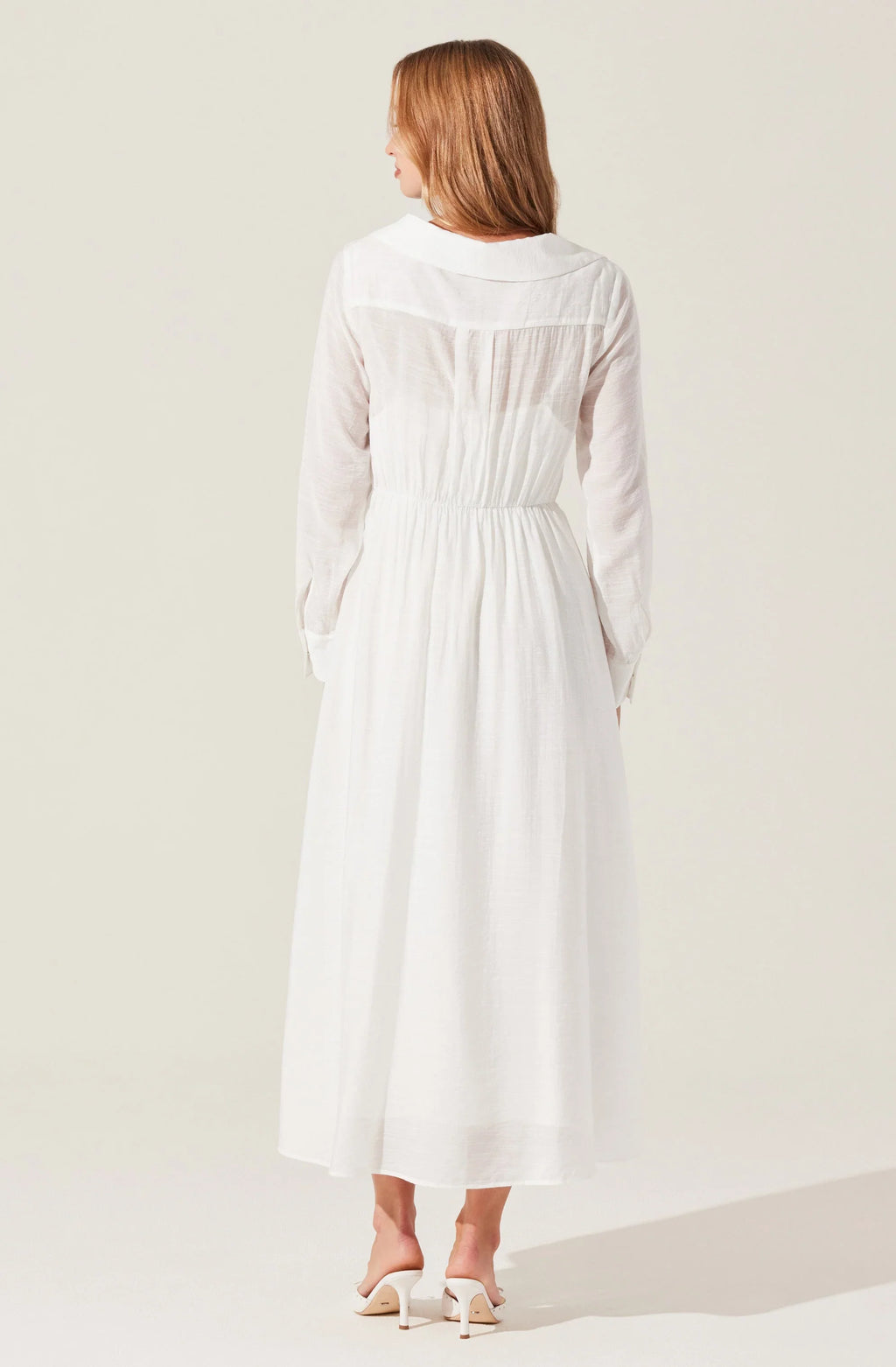 Diell Pleated Midi Dress