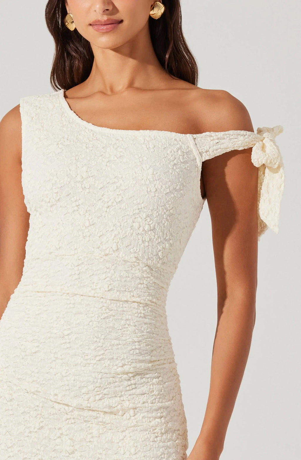 Emely Off Shoulder Midi Dress