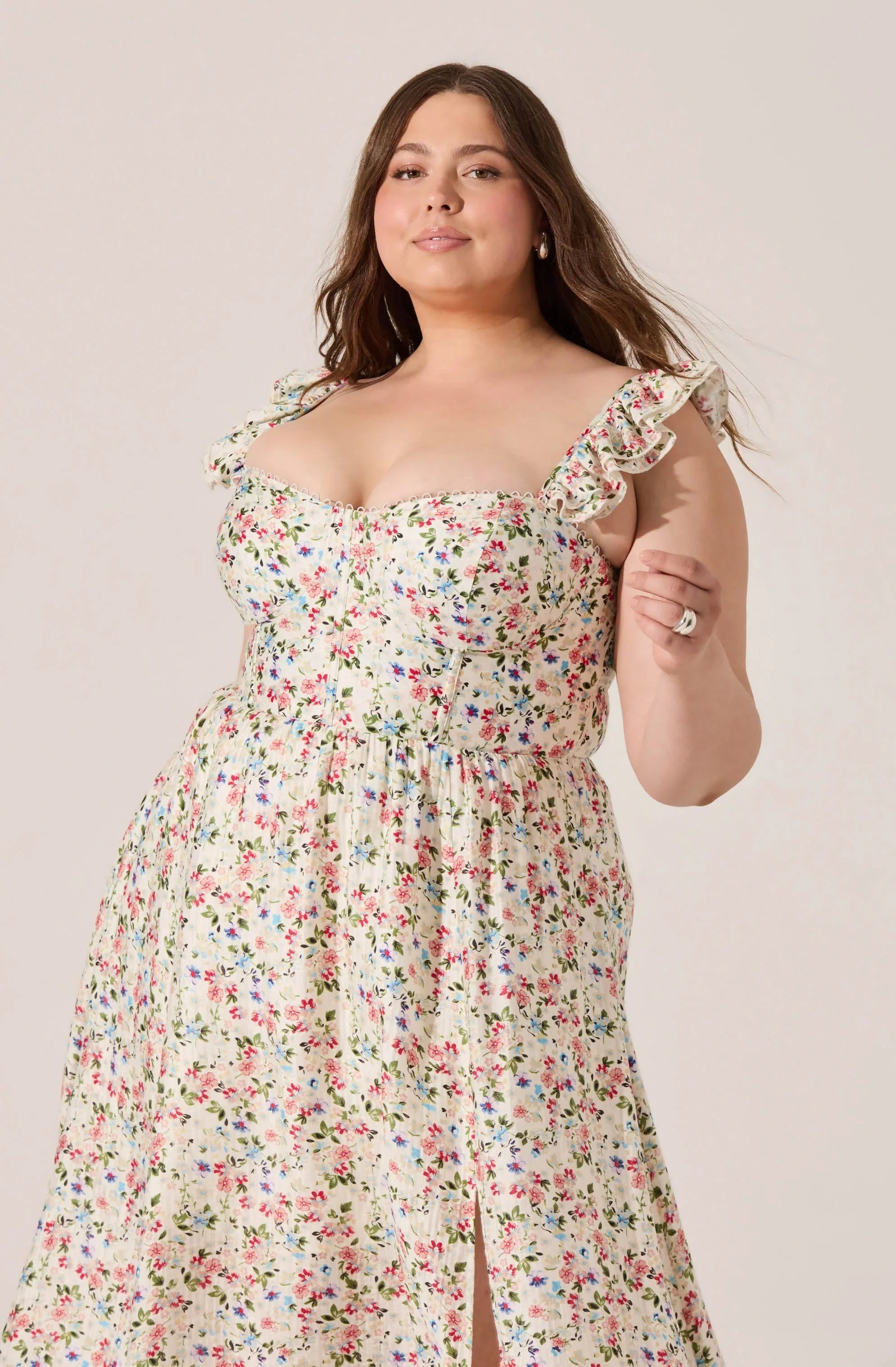 Wedelia Print Midi Dress