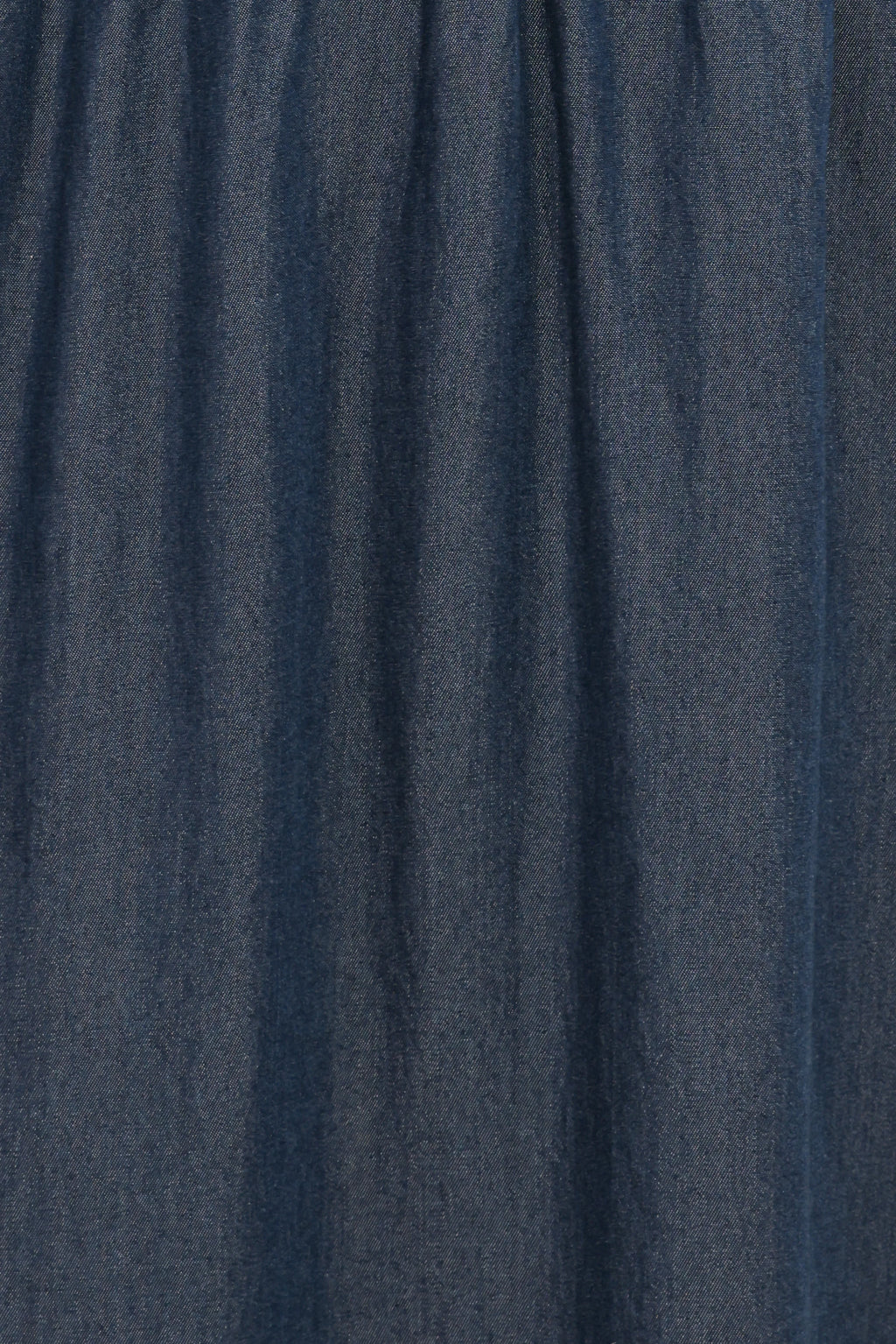 Steele Puff Sleeve Midi Dress - Dark Denim