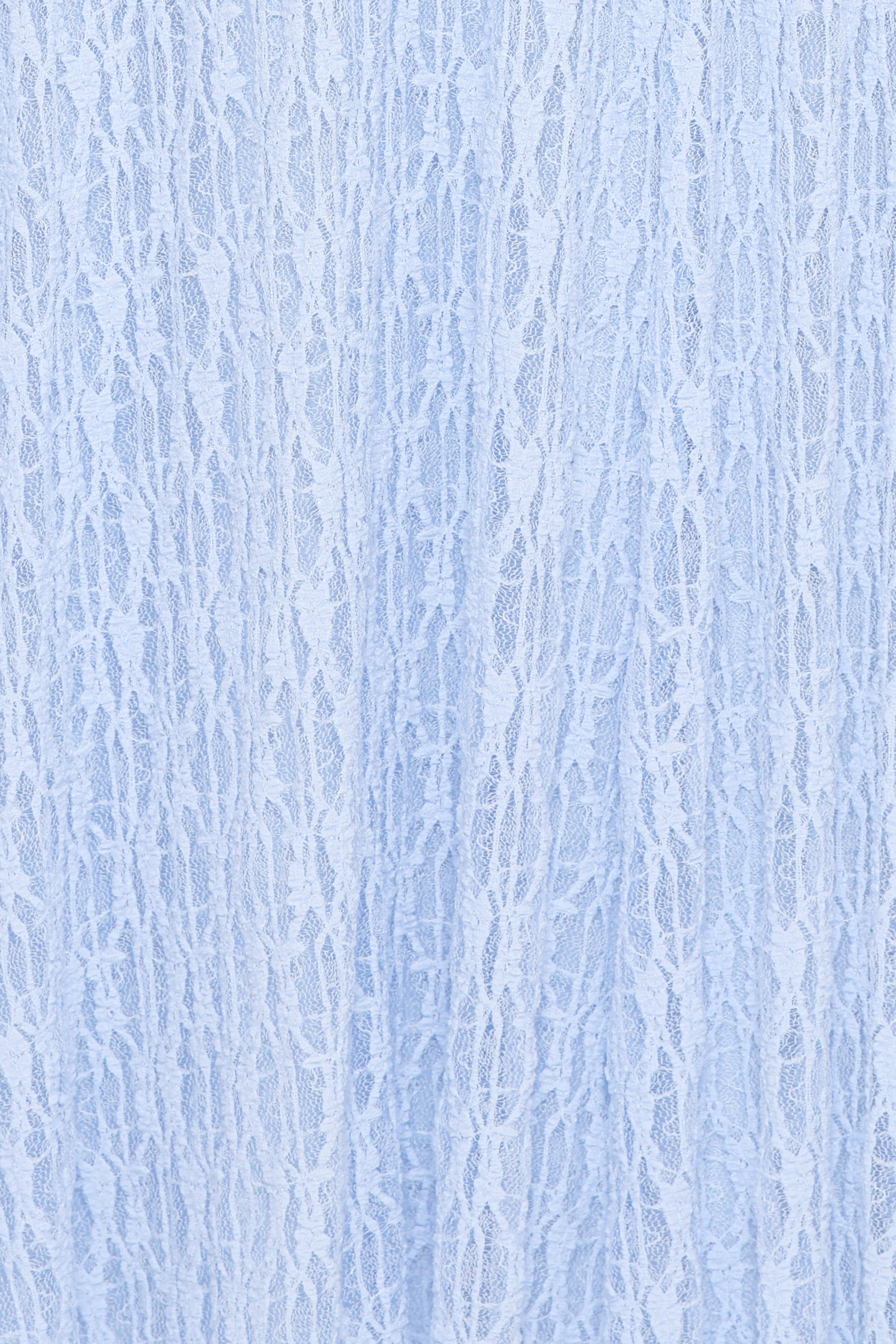 Kirsten Lace Maxi Dress - Cornflower Blue