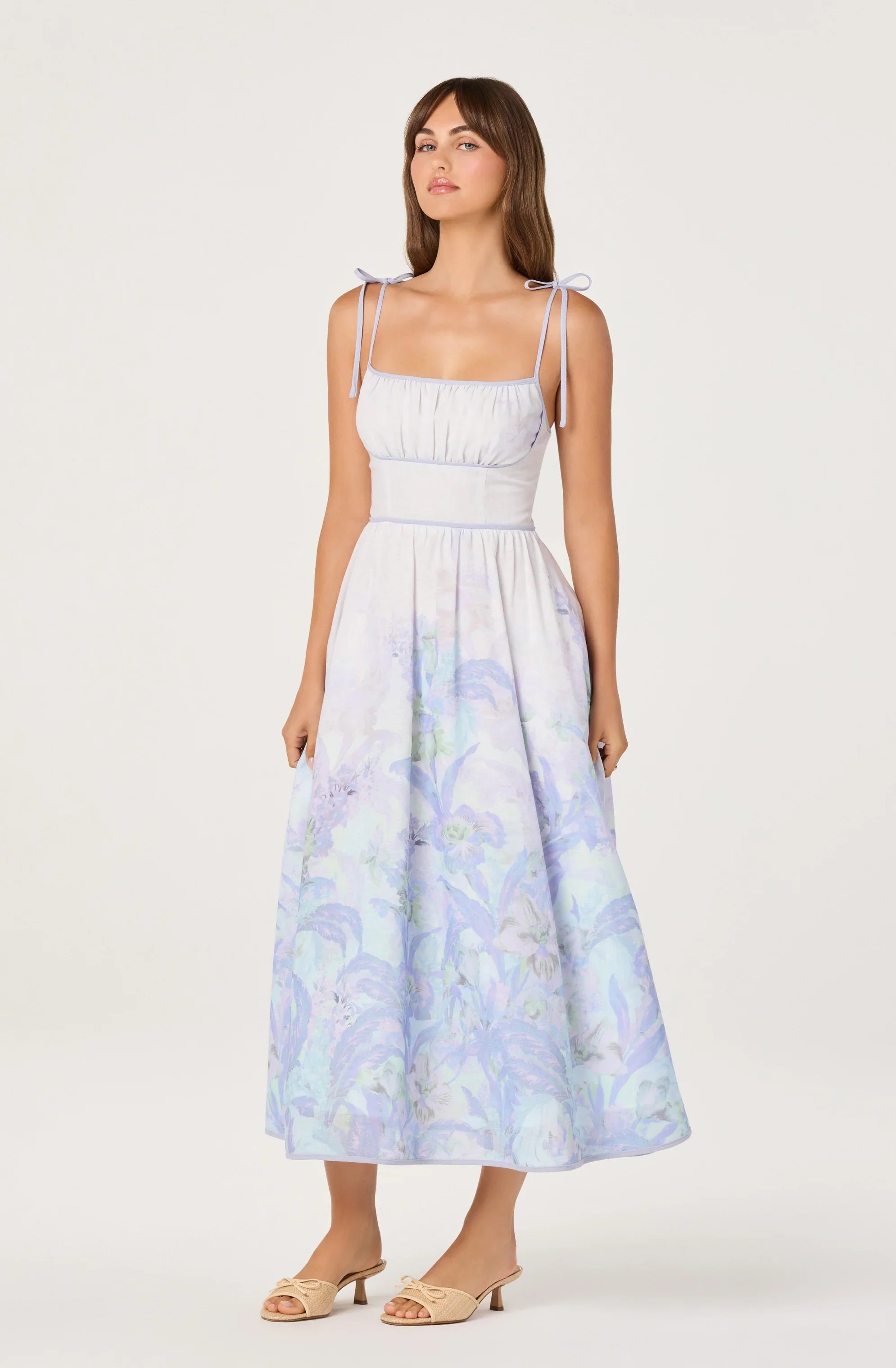 Dayana Floral Midi Dress