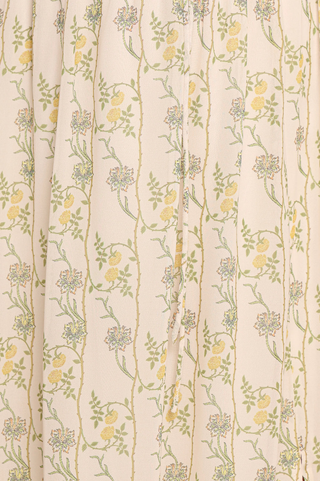 Keziah Long Sleeve Maxi Dress - Yellow Floral