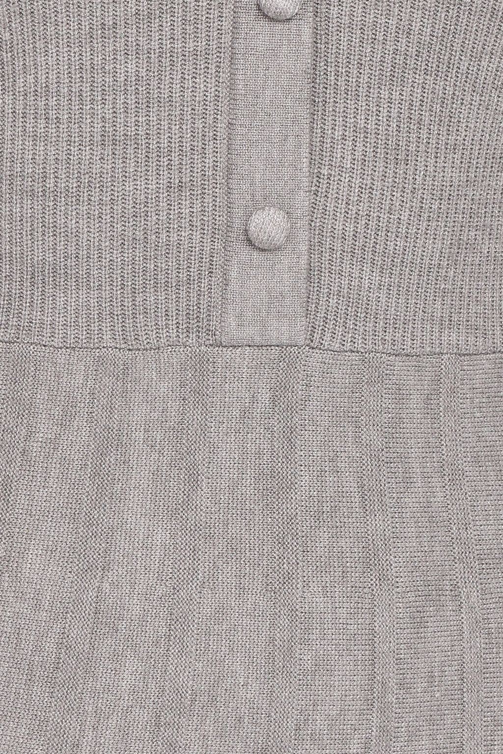 Darlina Long Sleeve Mini Dress - Heather Grey