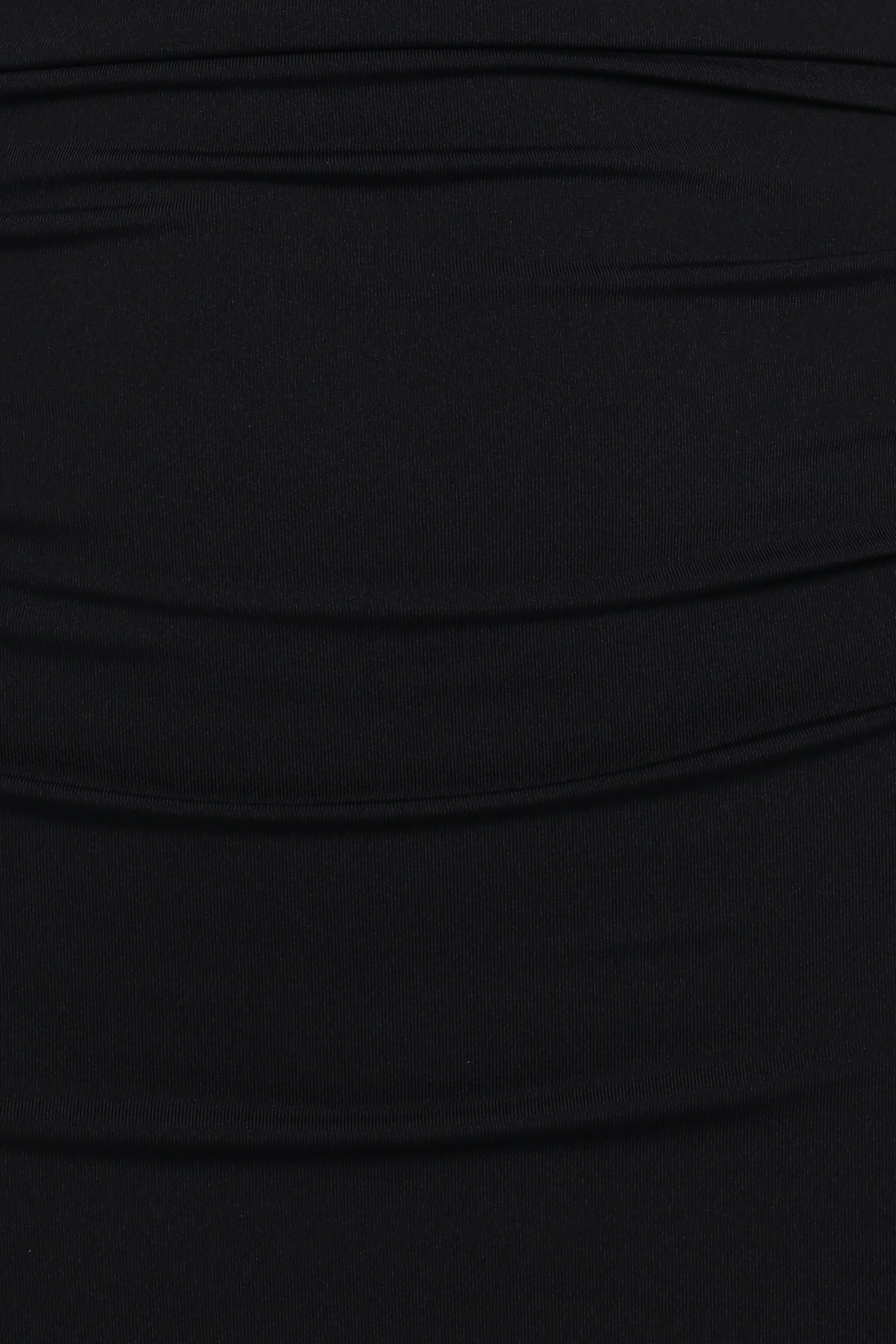 Ondine Off Shoulder Midi Dress - Black