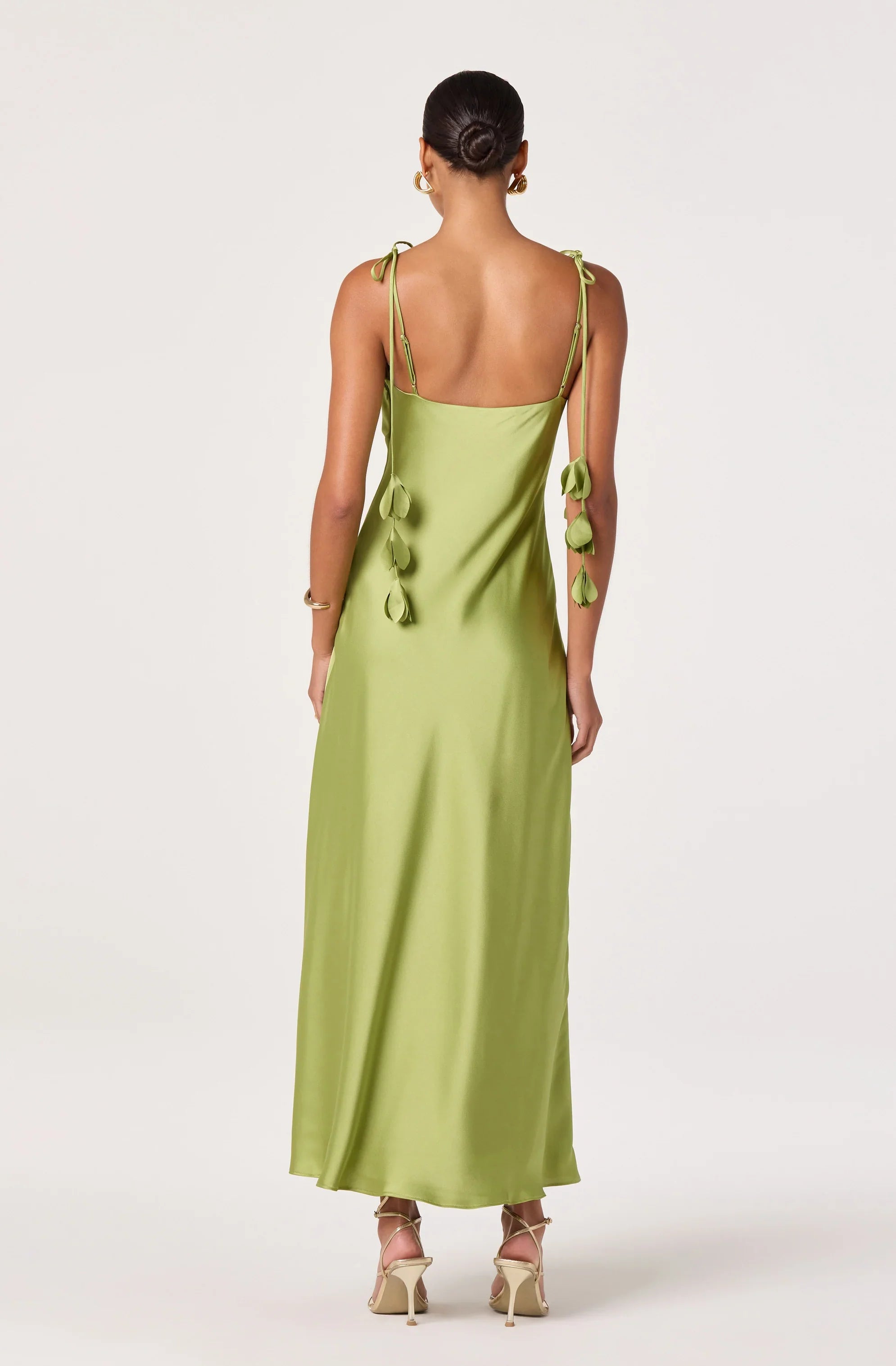 Hera Satin Maxi Dress