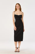 Bea Lace Trim Bustier Midi Dress
