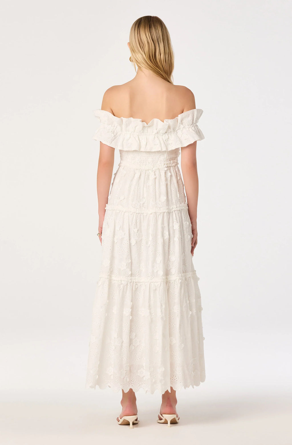 Piccola Off Shoulder Maxi Dress