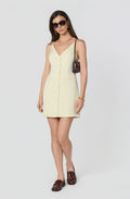 Calissa Button-Front Mini Dress