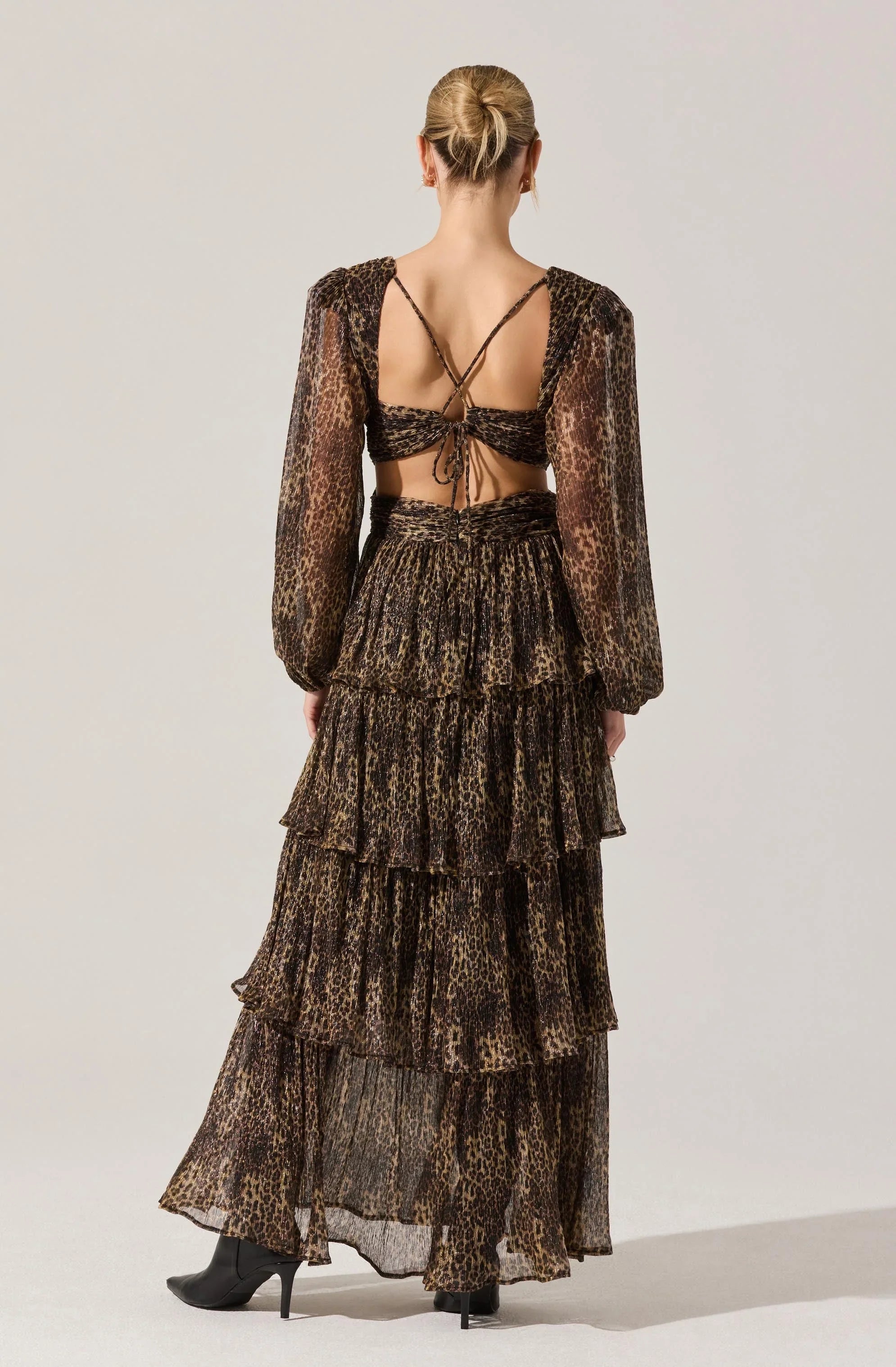 Anora Floral Tiered Maxi Dress