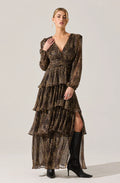 Anora Floral Tiered Maxi Dress