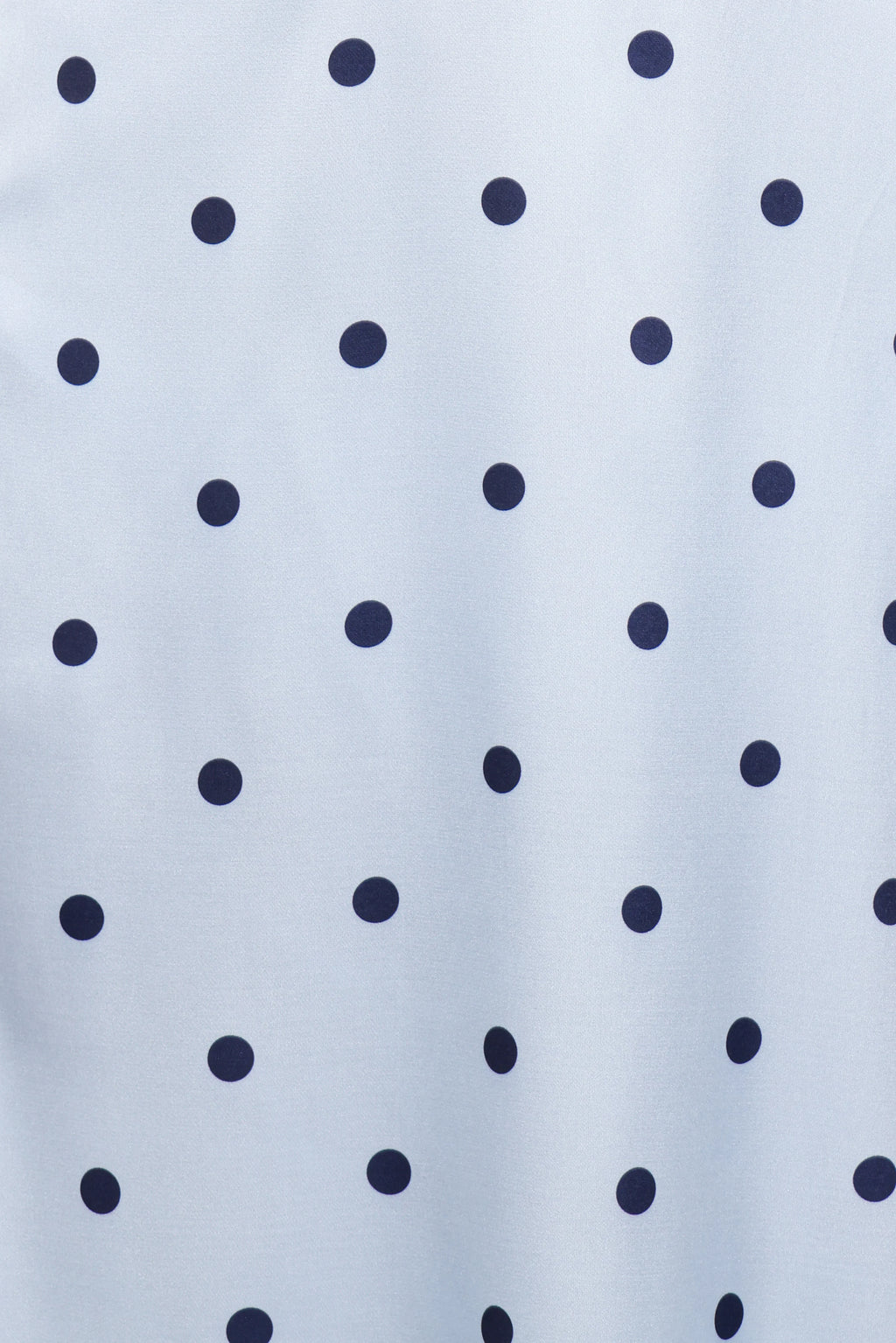 Manaris Off Shoulder Maxi Dress - Blue Polka Dot