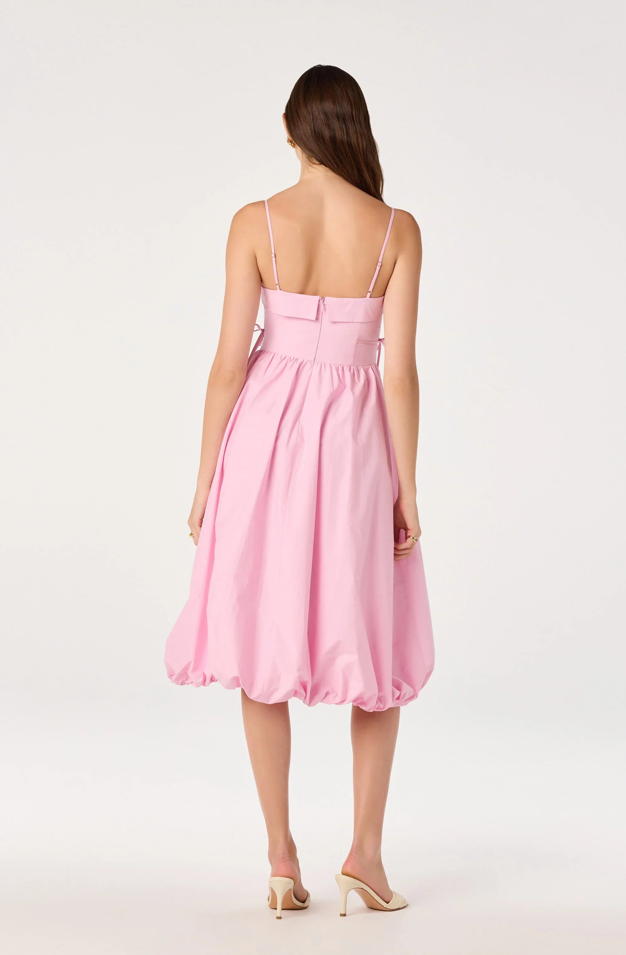 Dahlia Bubble Hem Midi Dress