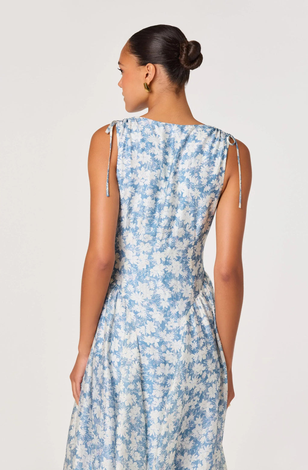 Emmery Floral Wrap Midi Dress