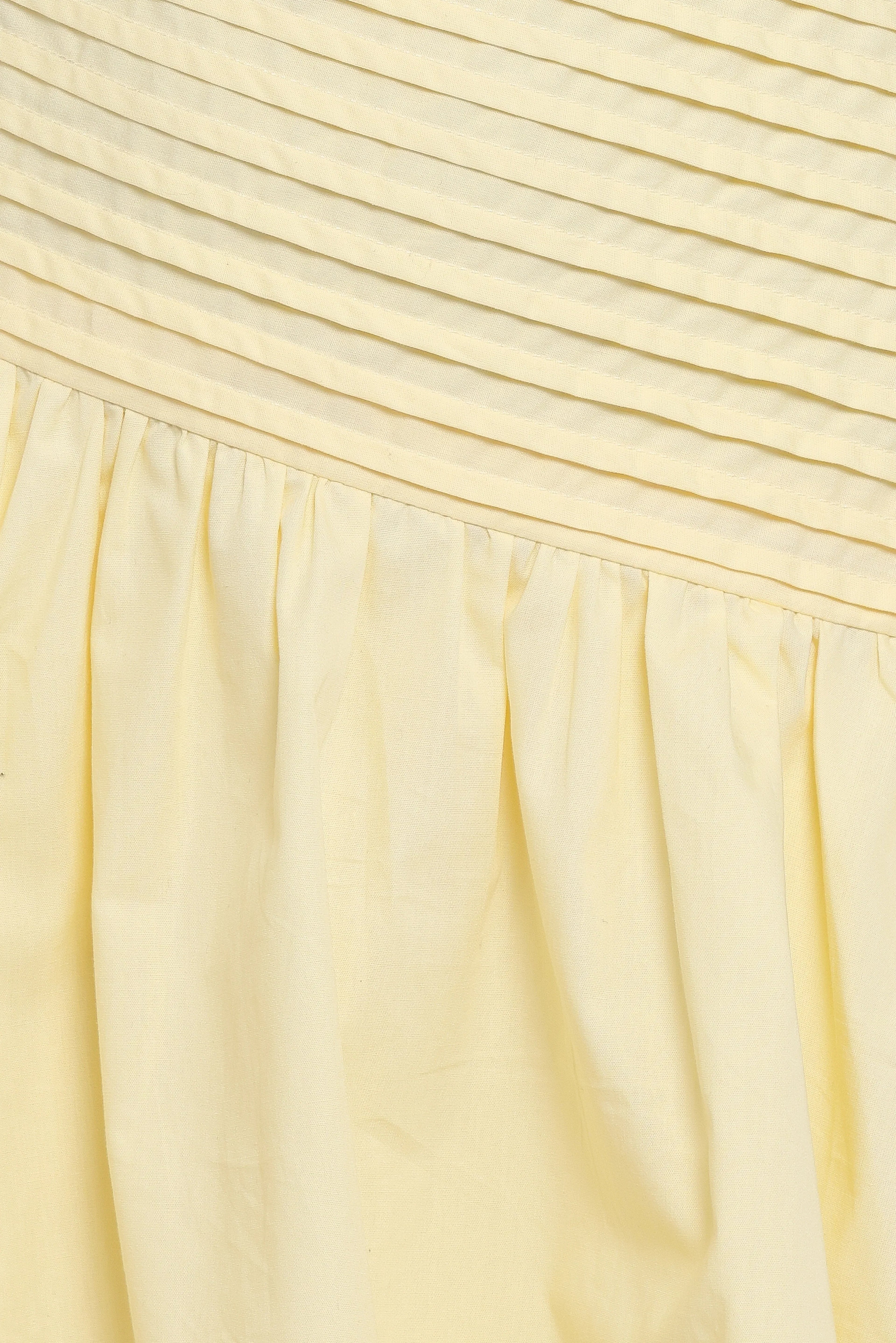 Elaria Off Shoulder Mini Dress - Butter Yellow