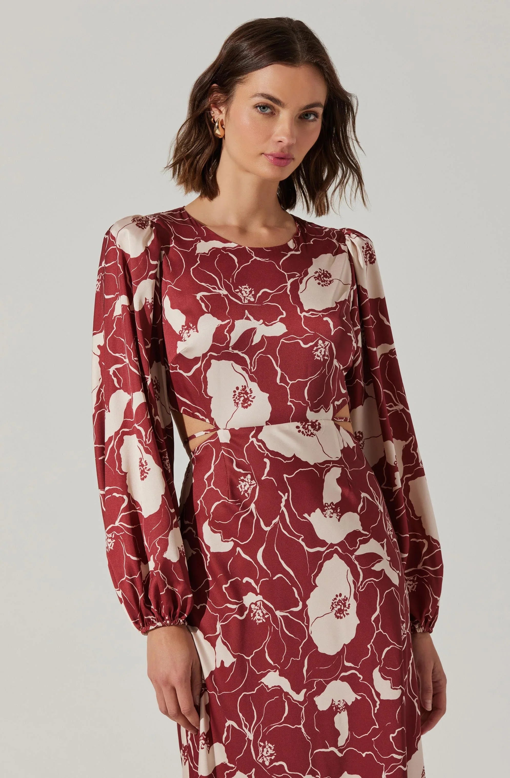 Quinn Floral Cutout Maxi Dress