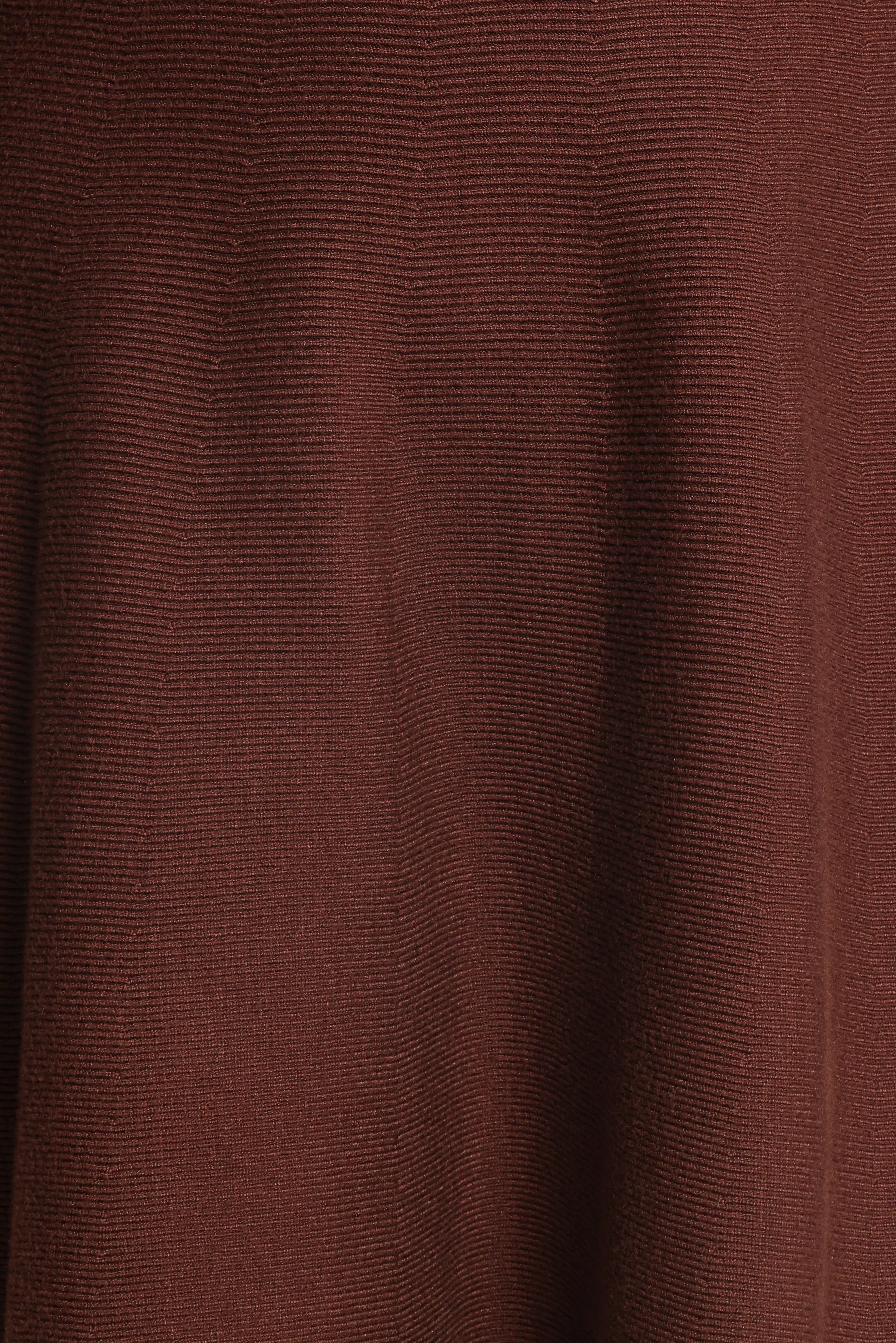 Gigi Long Sleeve Mini Dress - Brown