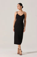 Allura Peekaboo Lace Midi Dress