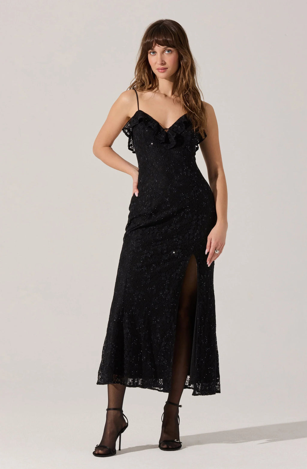 Leonie Floral Lace Maxi Dress