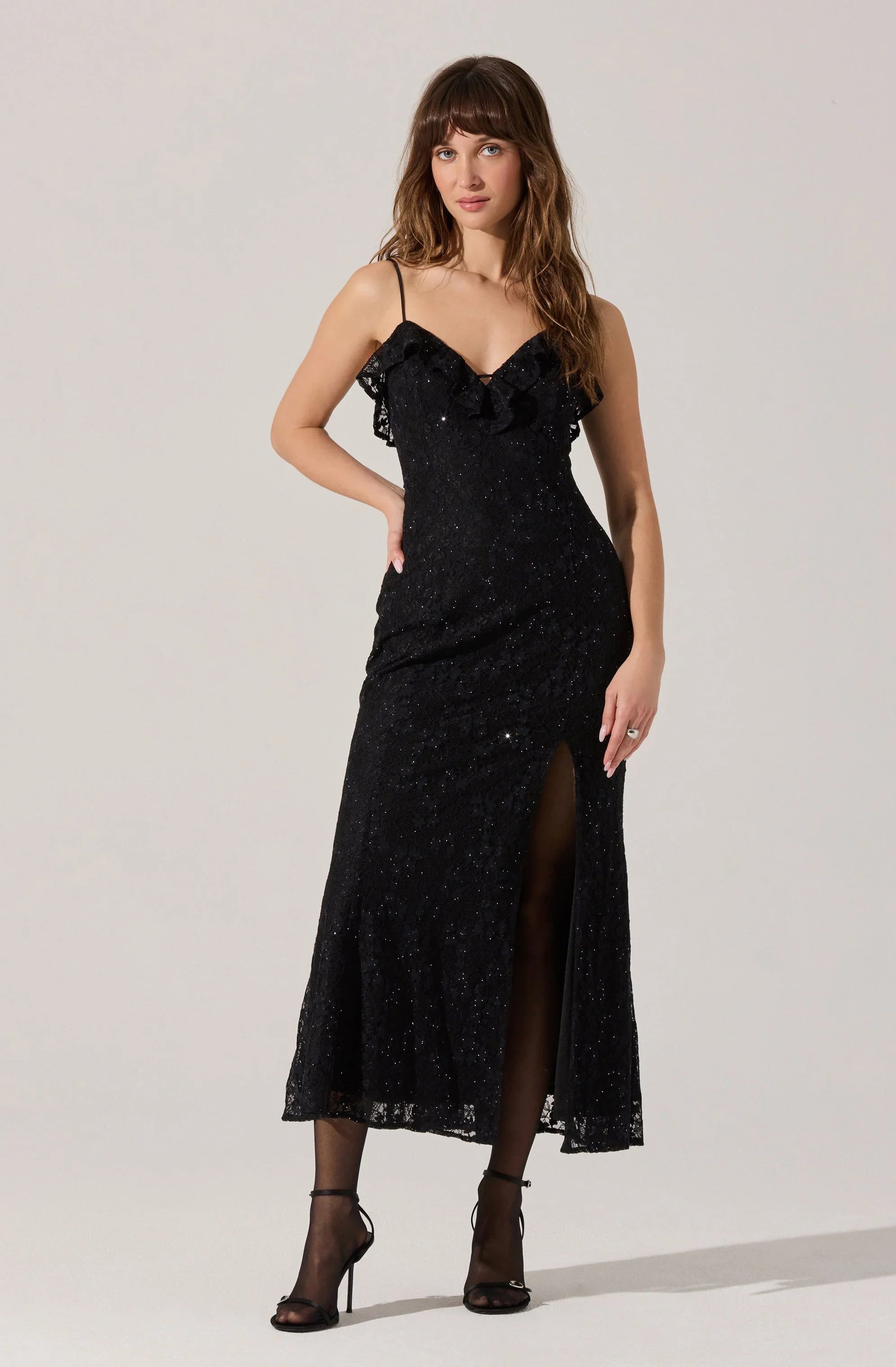 Leonie Floral Lace Maxi Dress