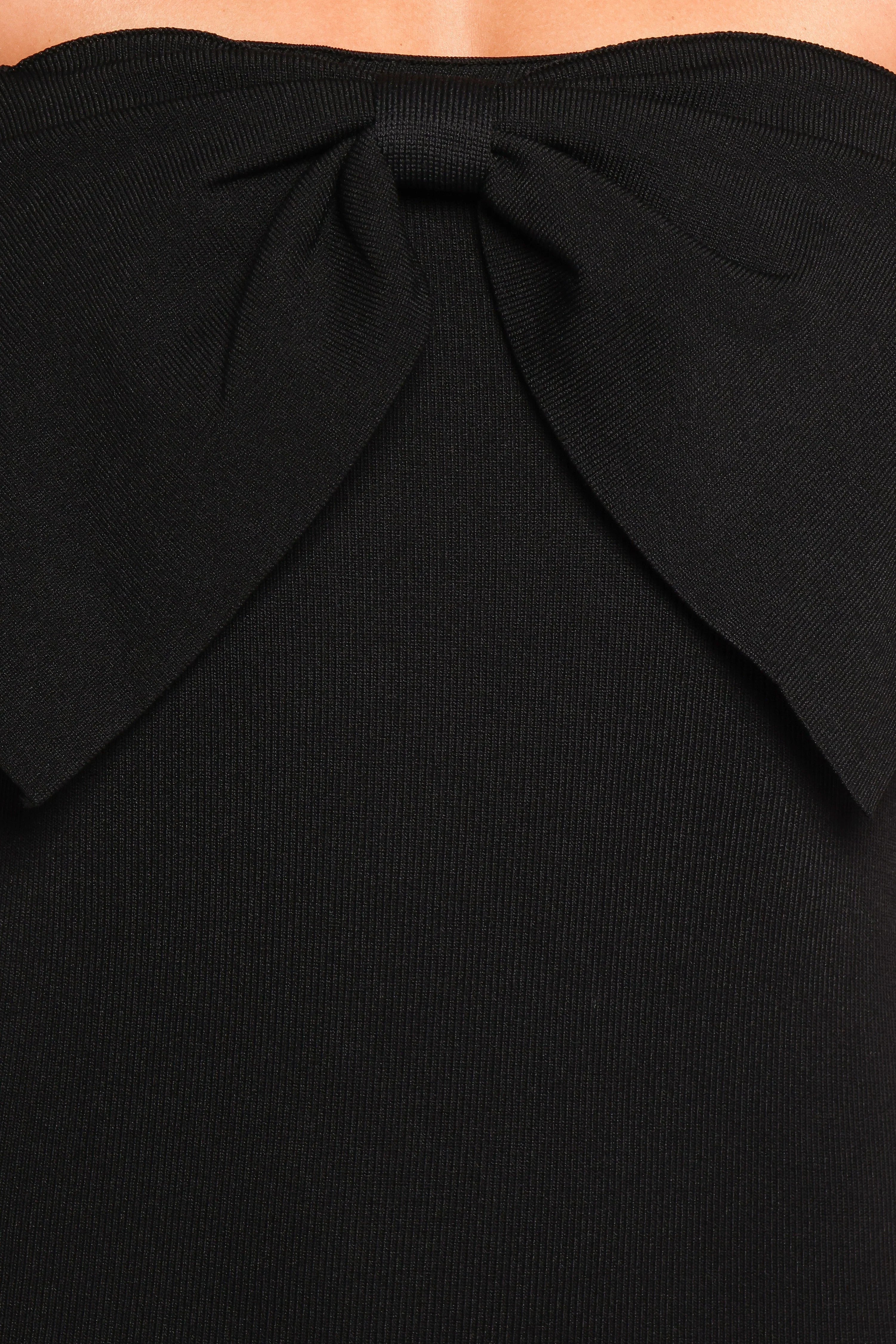 Venus Midi Dress - Black