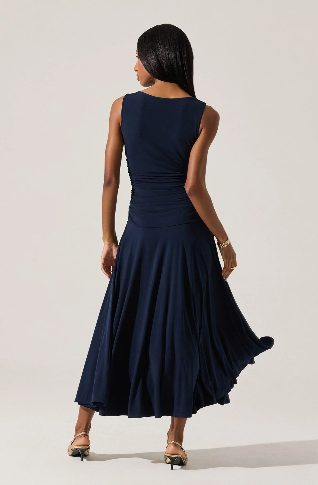 Melisandre High Neck Maxi Dress
