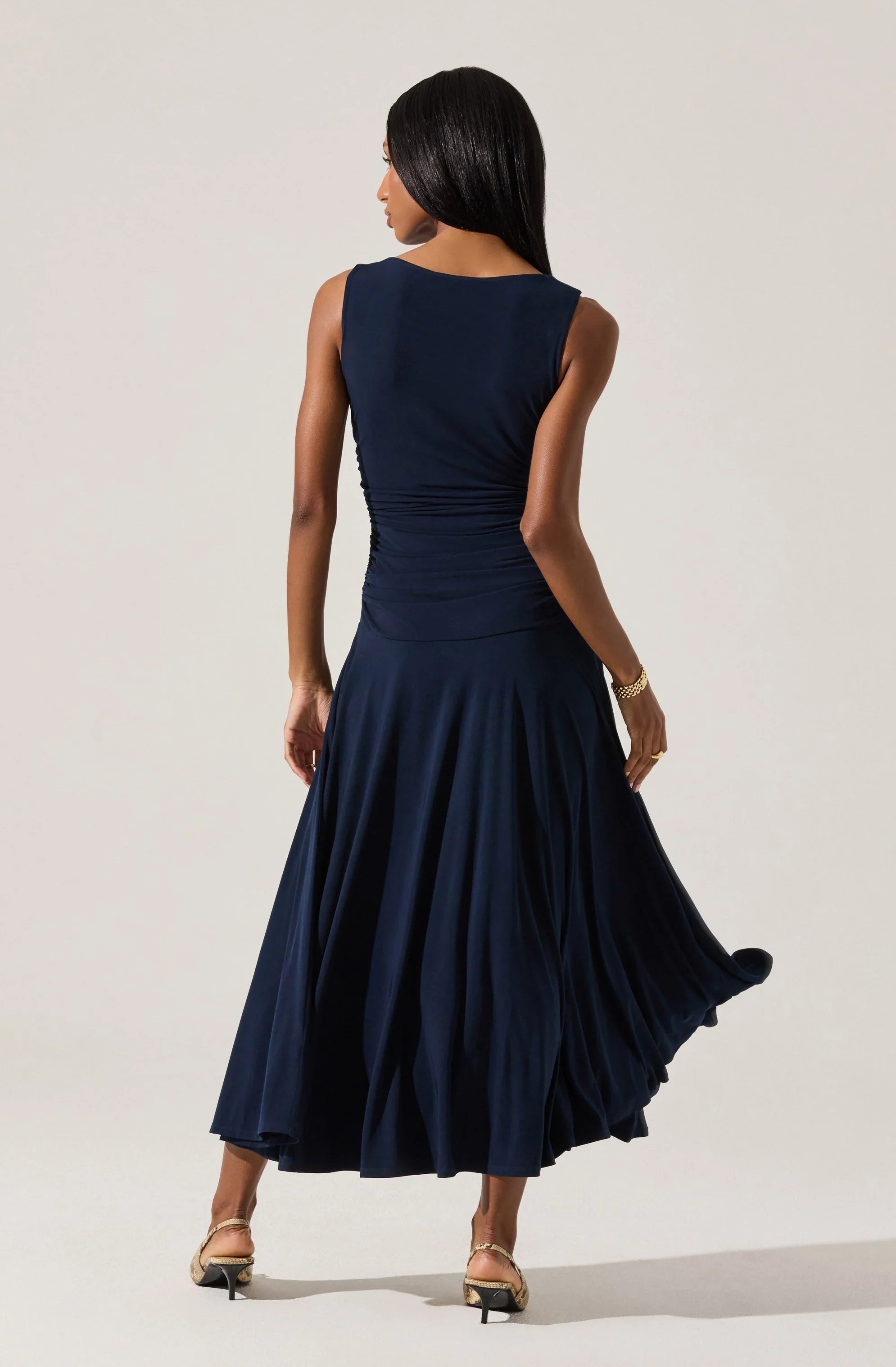 Melisandre High Neck Maxi Dress