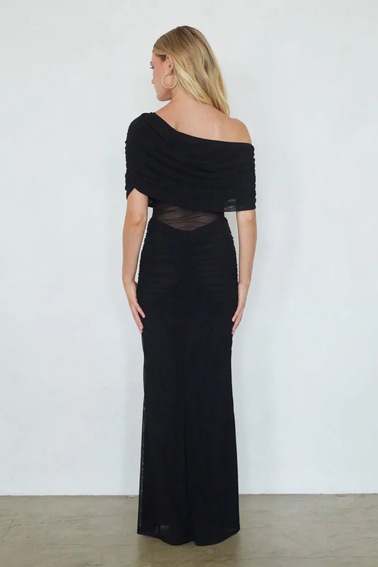 Anora Off the Shoulder Maxi Dress