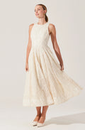 Lillemor 3D Textured Midi Dress