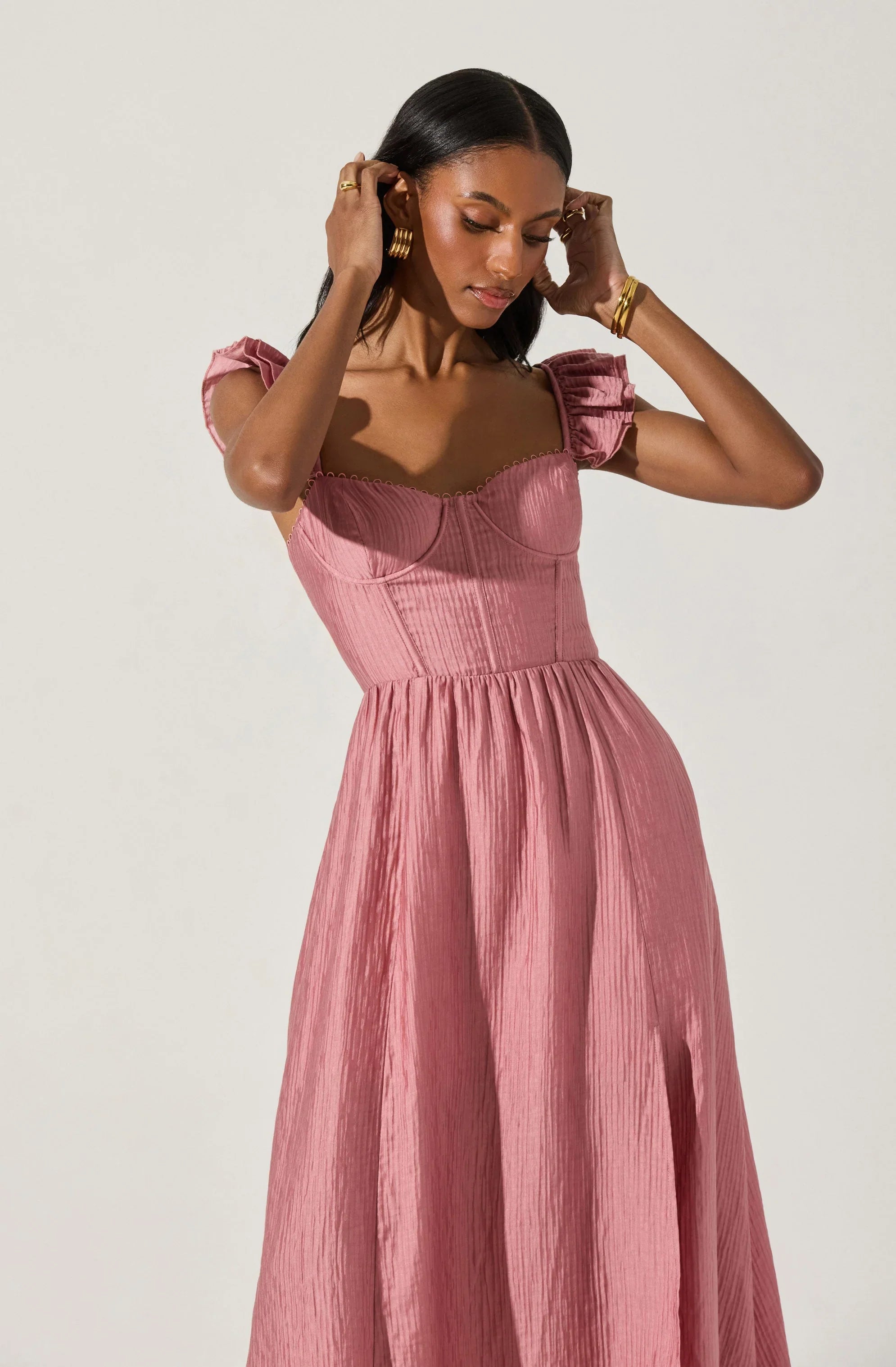 Wedelia Bustier Midi Dress