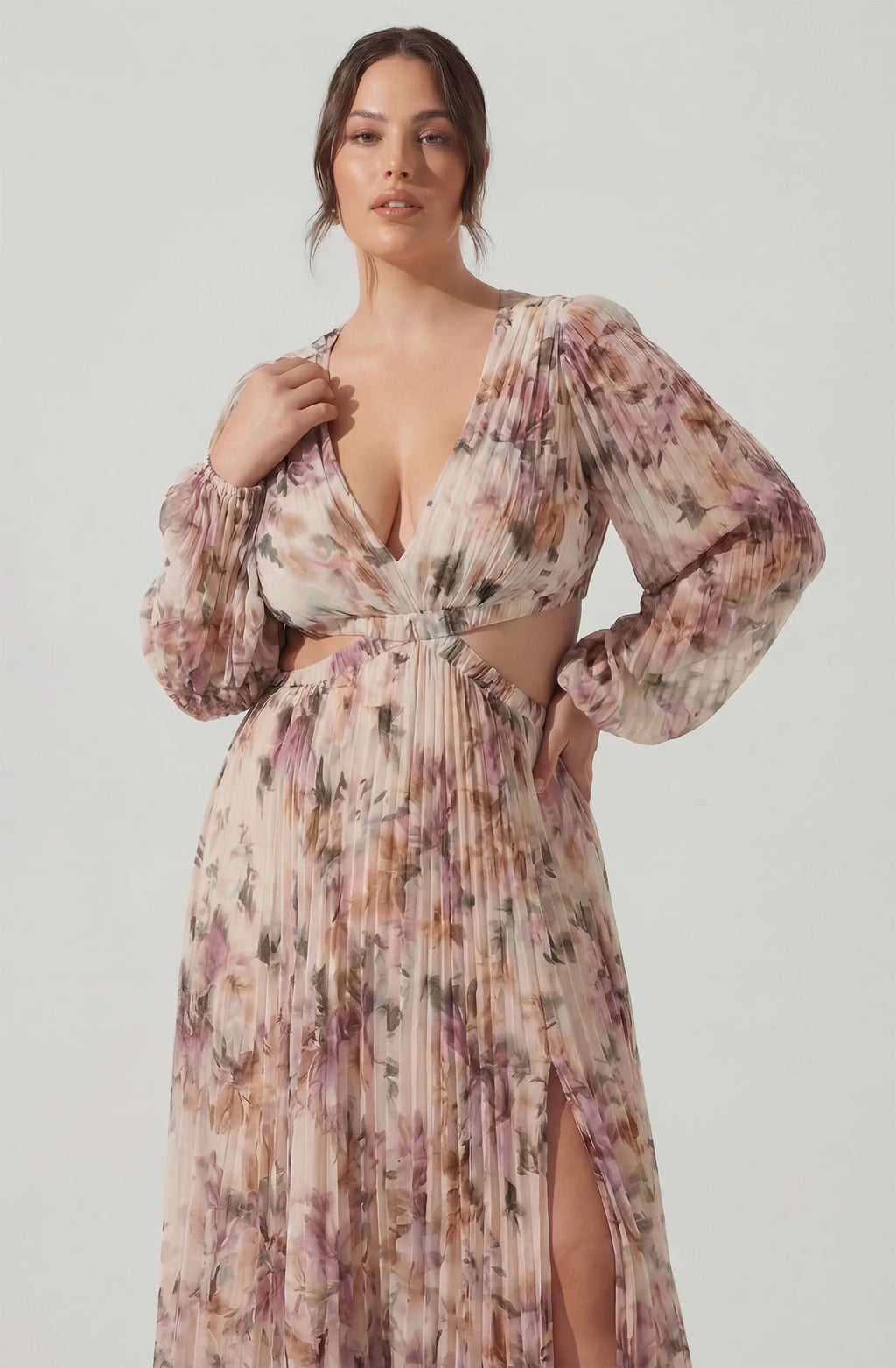 Revery Floral Long Sleeve Maxi Dress