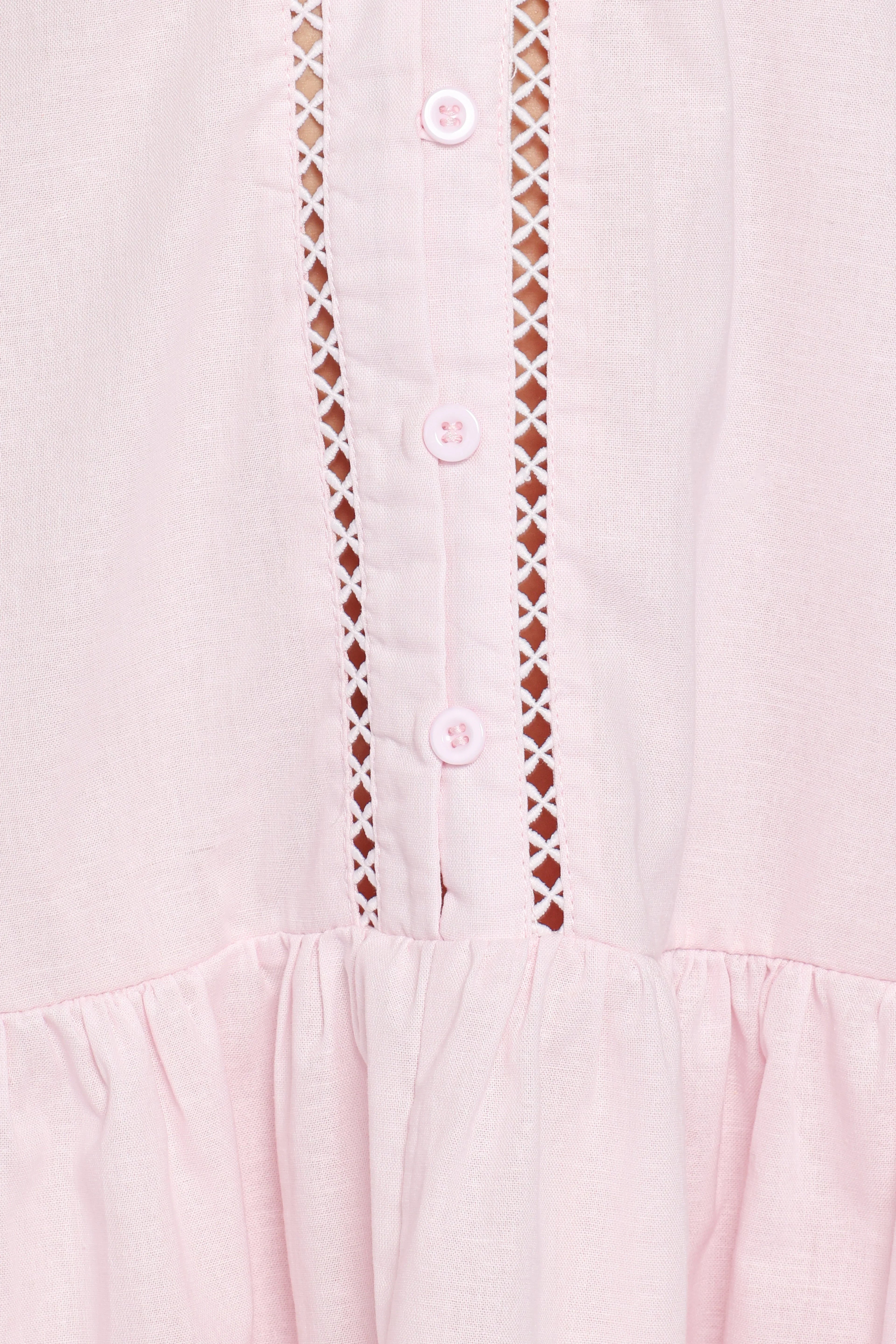 Hart Long Sleeve Mini Dress - Pink