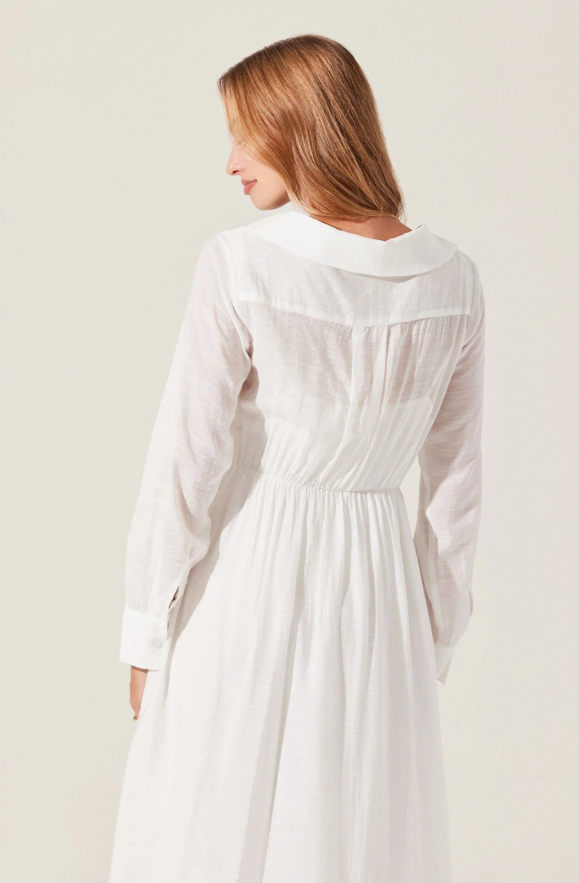 Diell Pleated Midi Dress