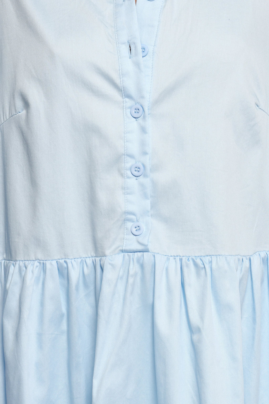 Carlotta Long Sleeve Mini Dress - Blue