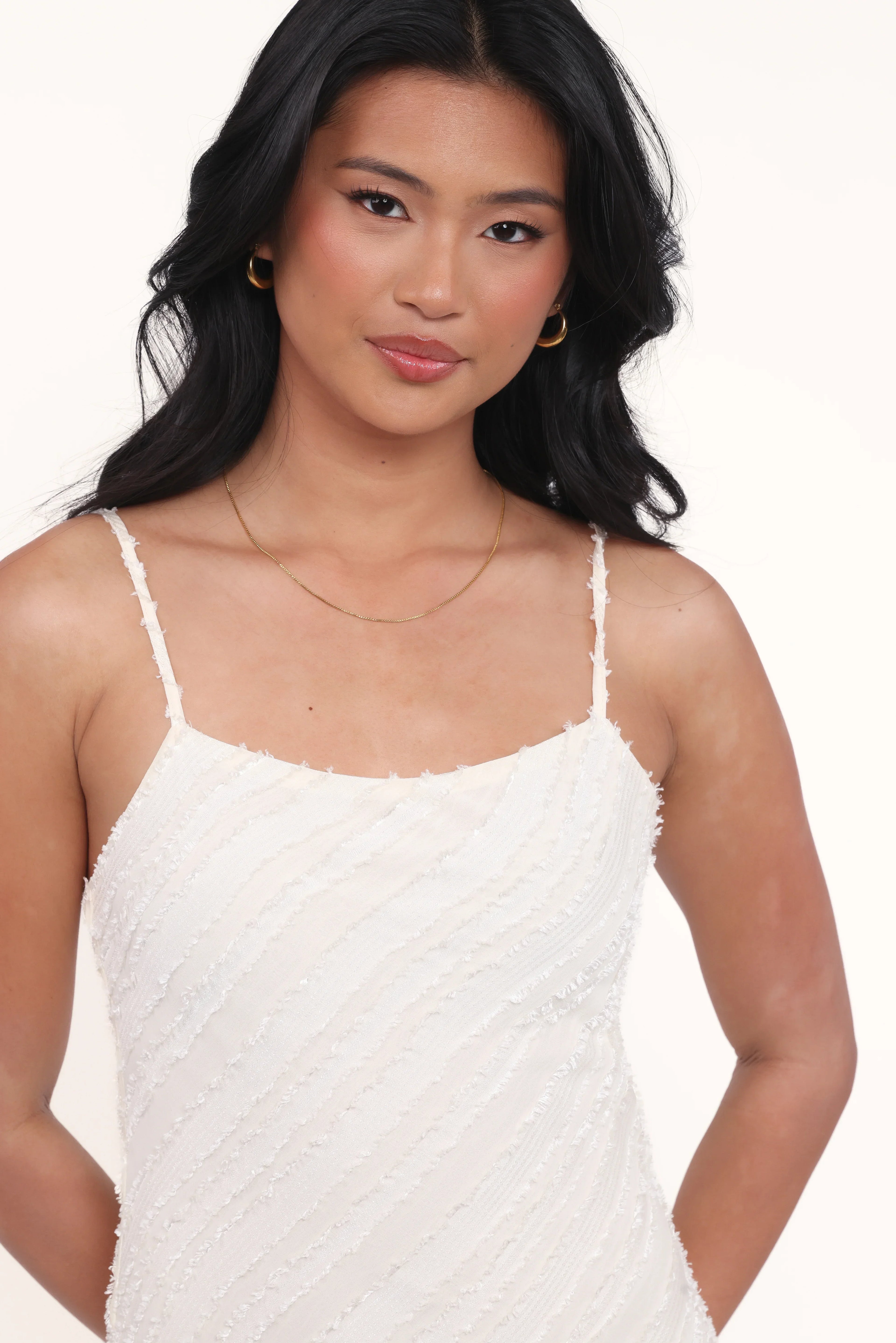 Aileen Midi Dress - Cream