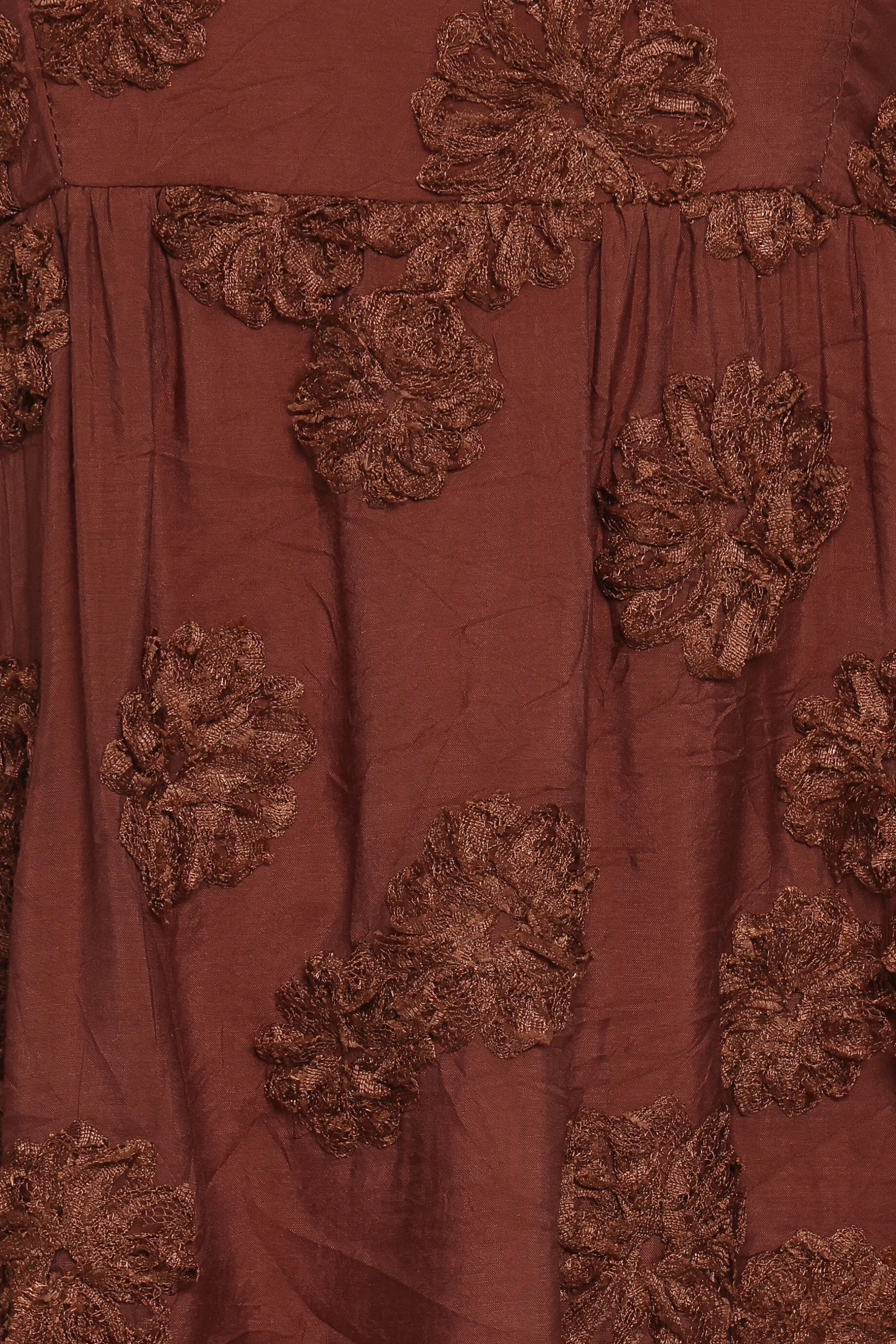 Giana Mini Dress - Brown
