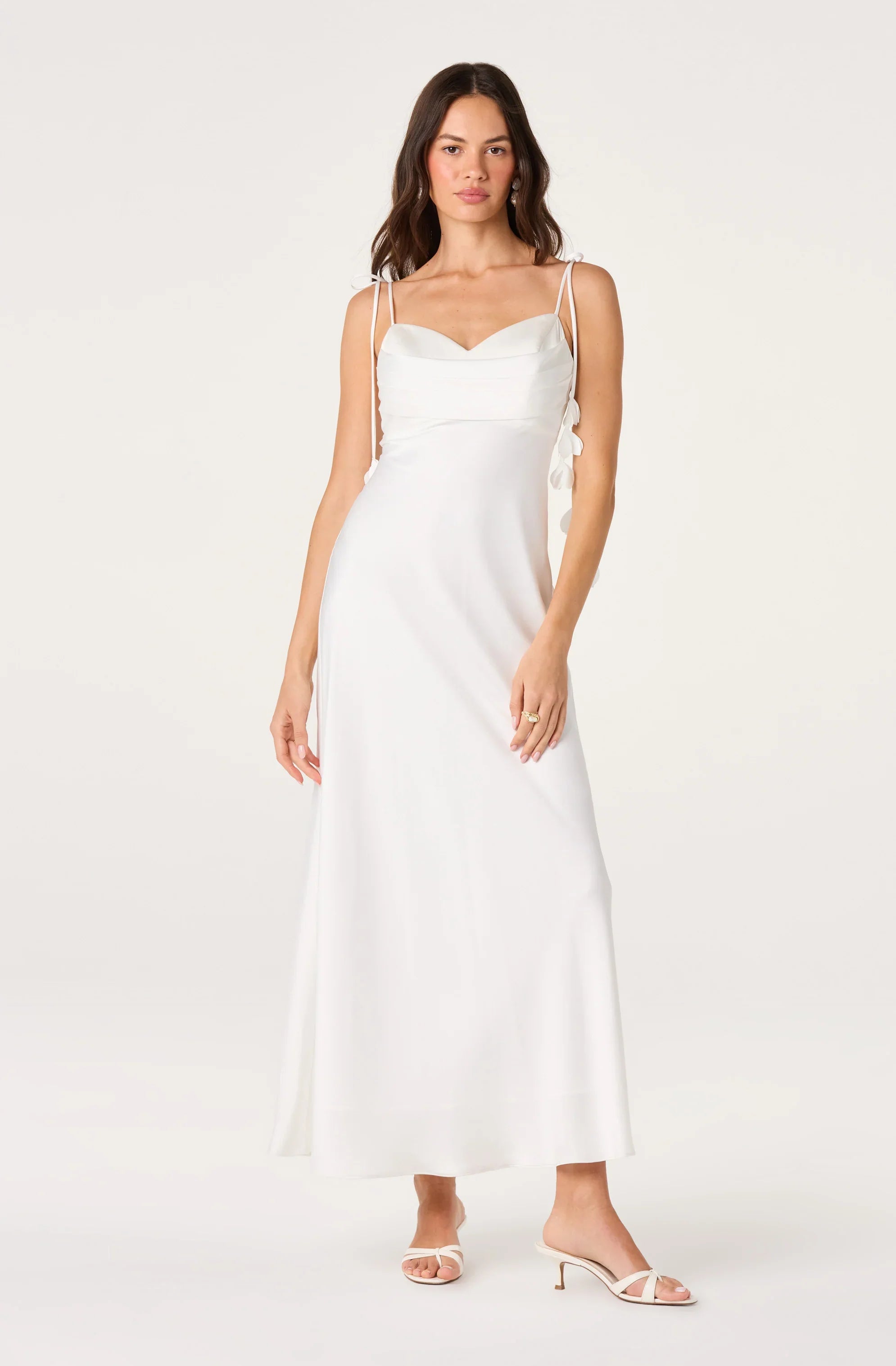 Hera Satin Maxi Dress