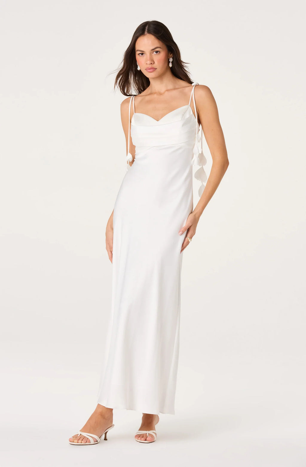Hera Satin Maxi Dress