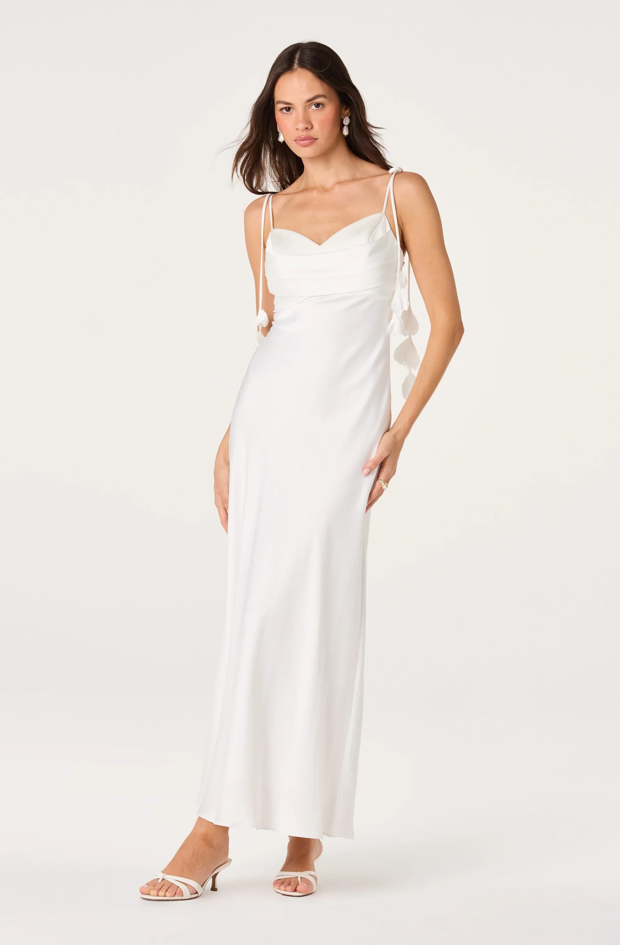 Hera Satin Maxi Dress