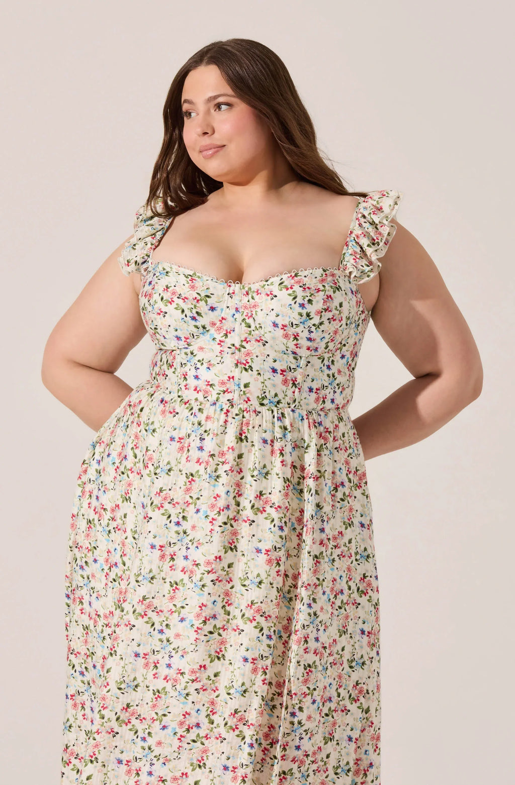 Wedelia Print Midi Dress