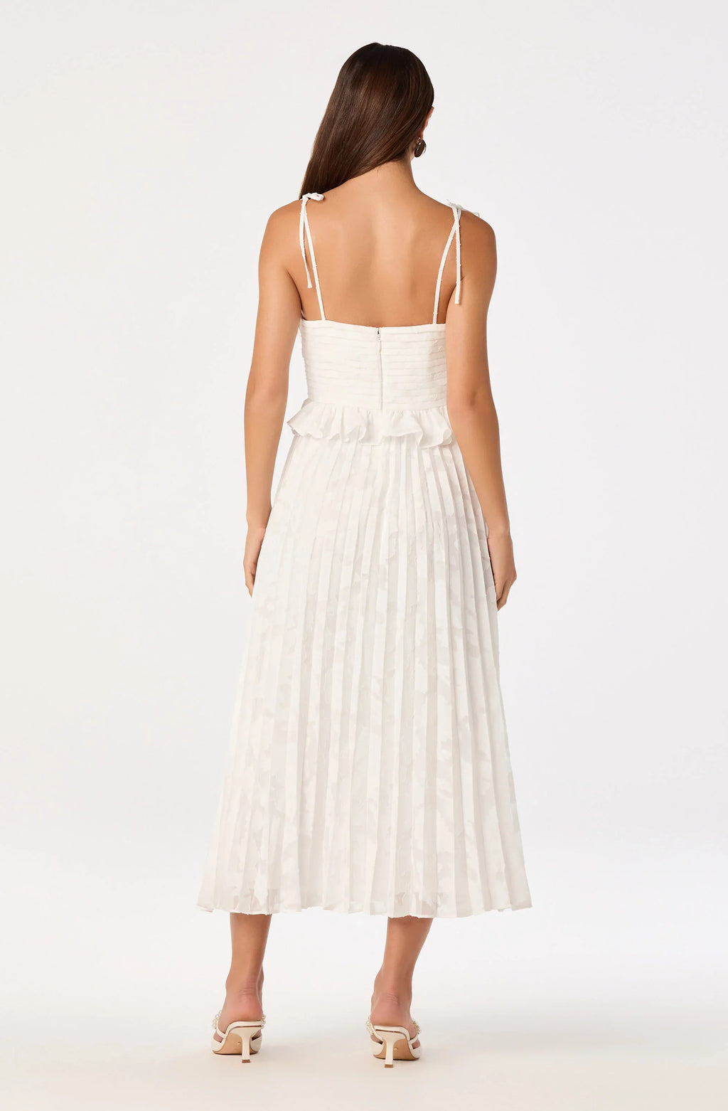 Emerys Pleated Midi Dress
