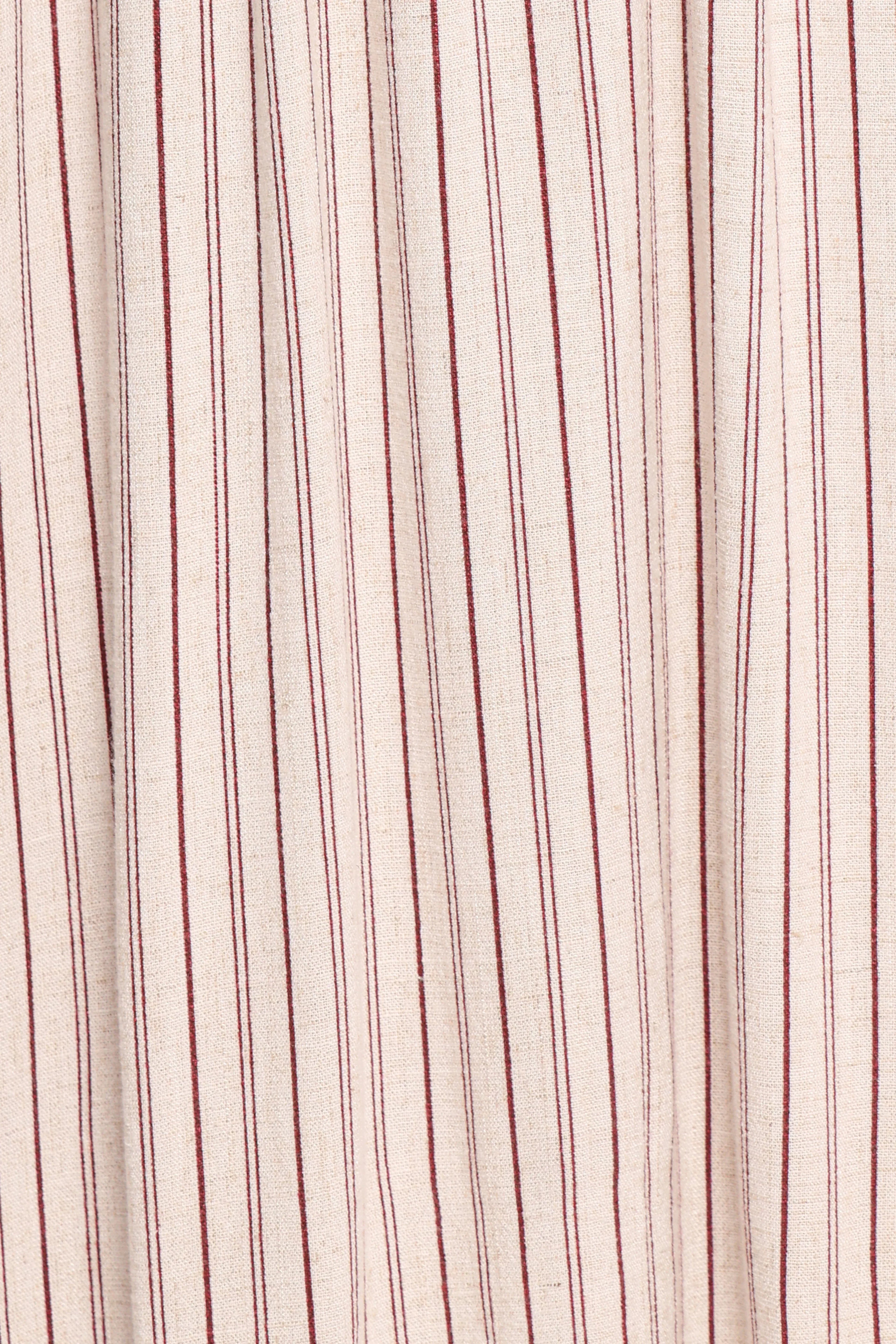 Martin Maxi Dress - Cherry Red Stripe