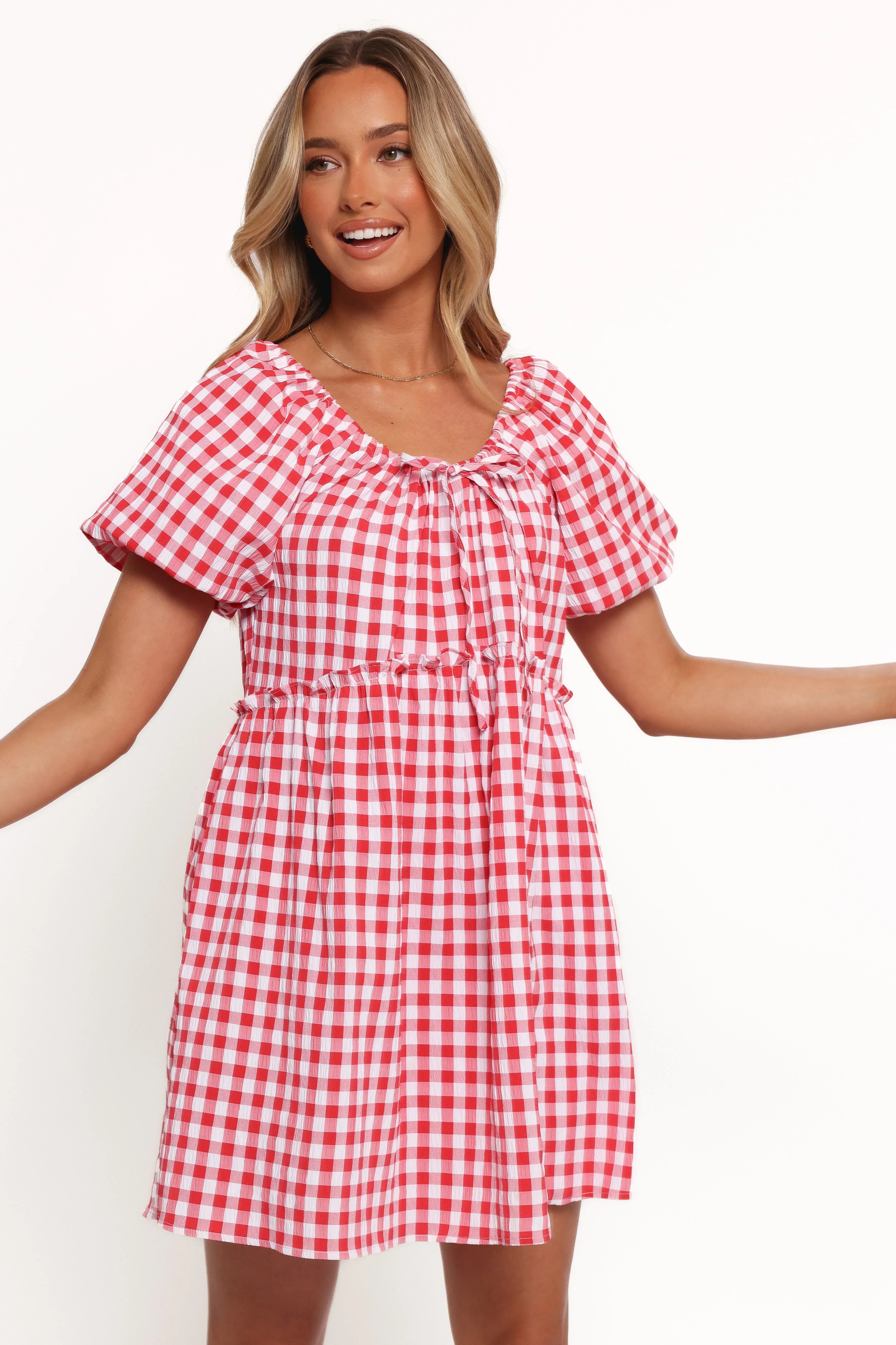 Dorothea Mini Dress - Red