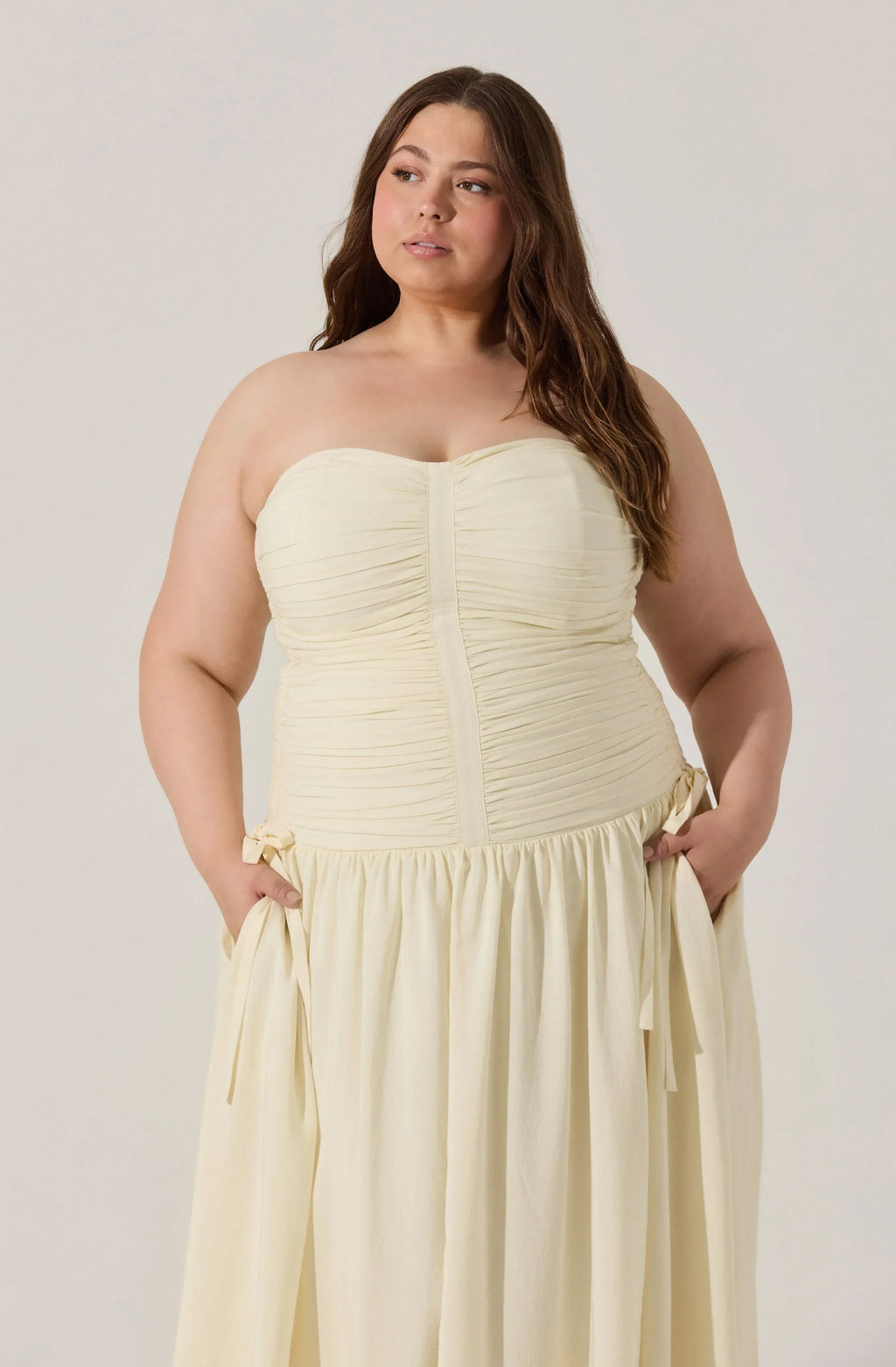 Zori Strapless Maxi Dress
