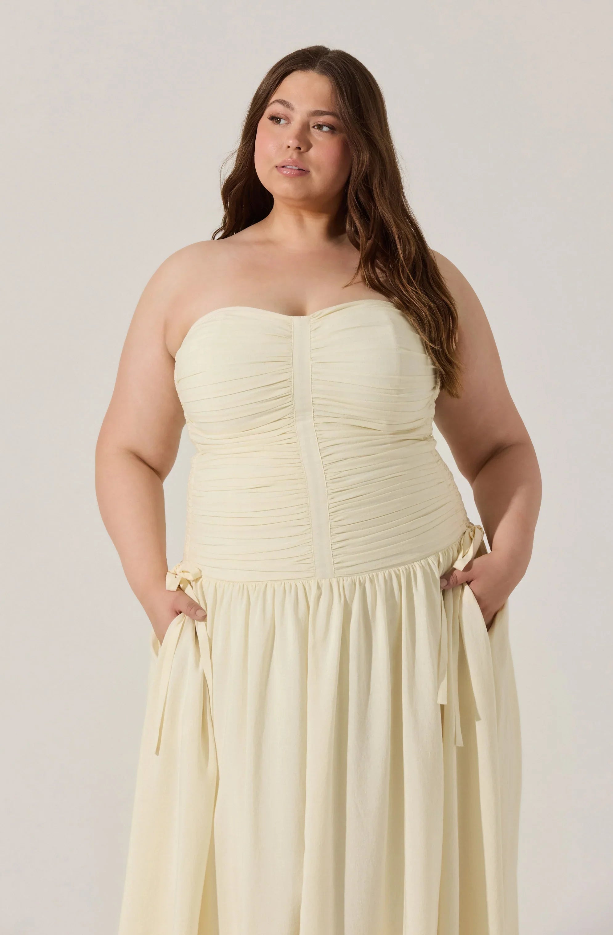 Zori Strapless Maxi Dress