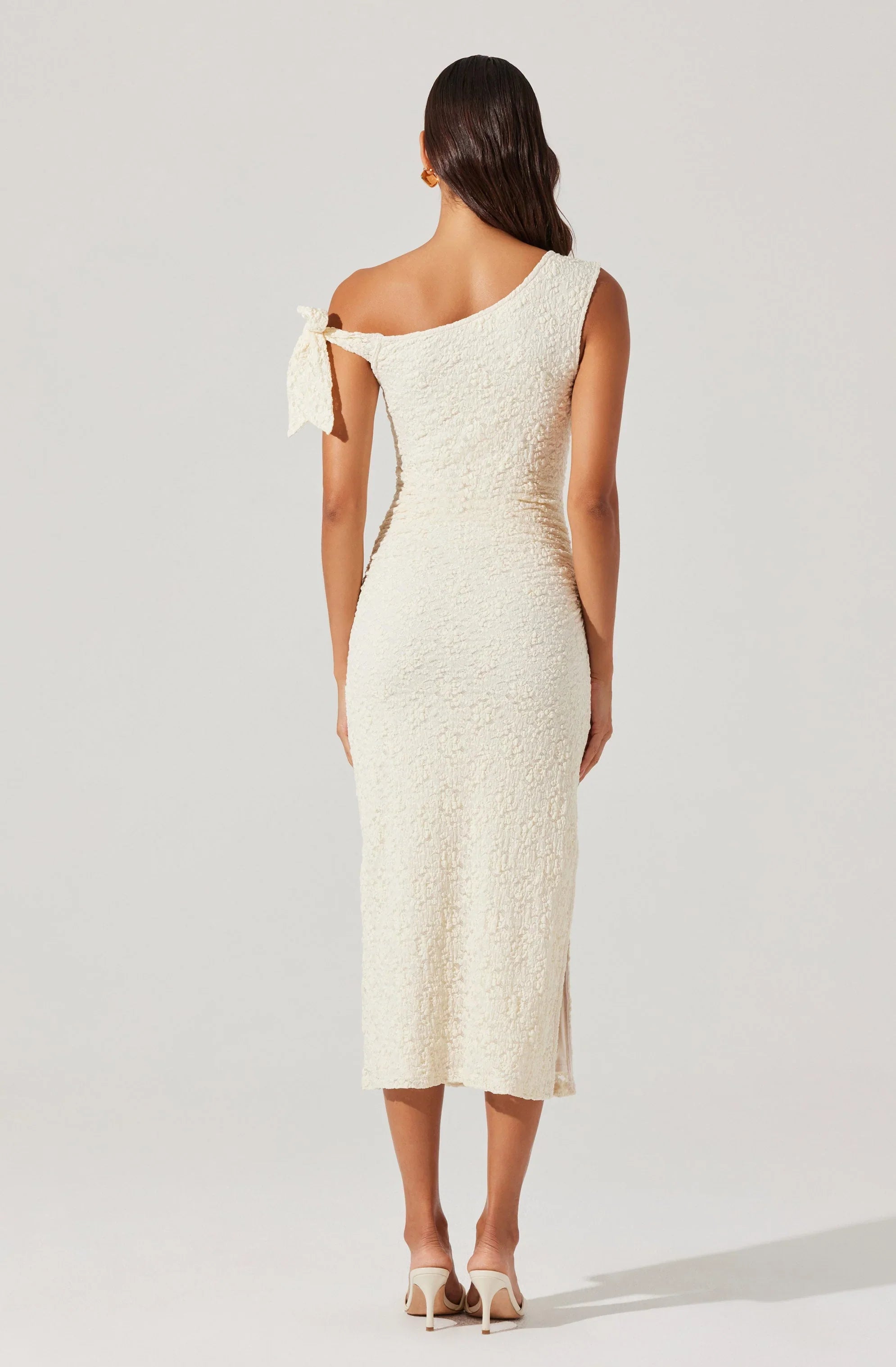 Emely Off Shoulder Midi Dress