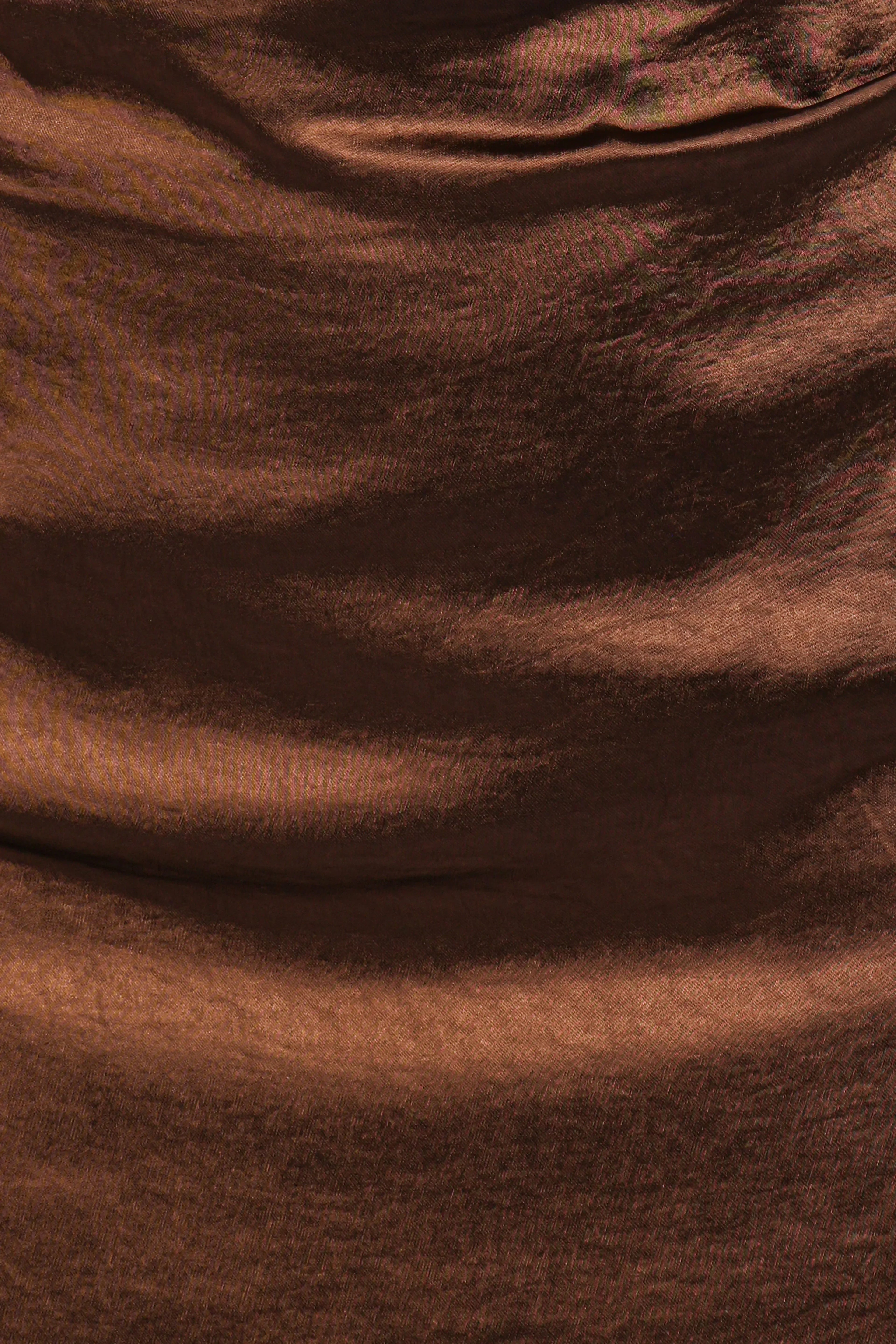 Chance Long Sleeve Mini Dress - Brown